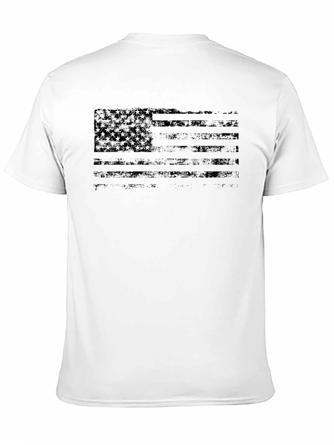 Distressed American Flag T-Shirt - Patriotic Tee