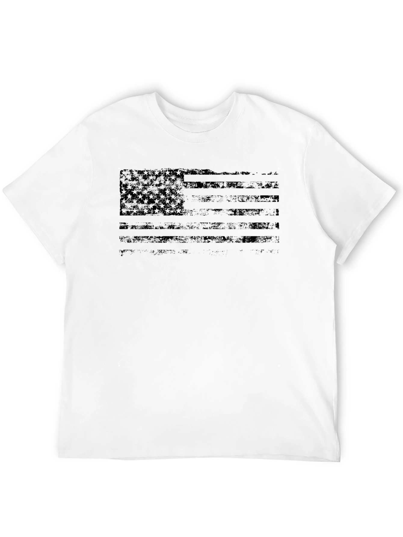Distressed American Flag T-Shirt - Patriotic Tee