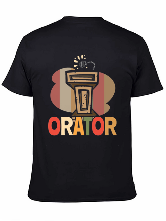 Orator Retro Style Graphic T-Shirt