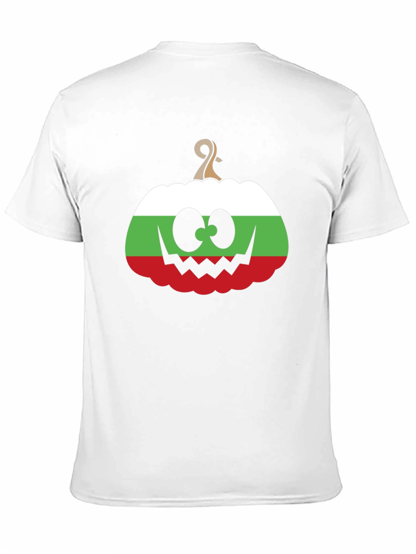 Bulgaria Flag Pumpkin Halloween T-Shirt