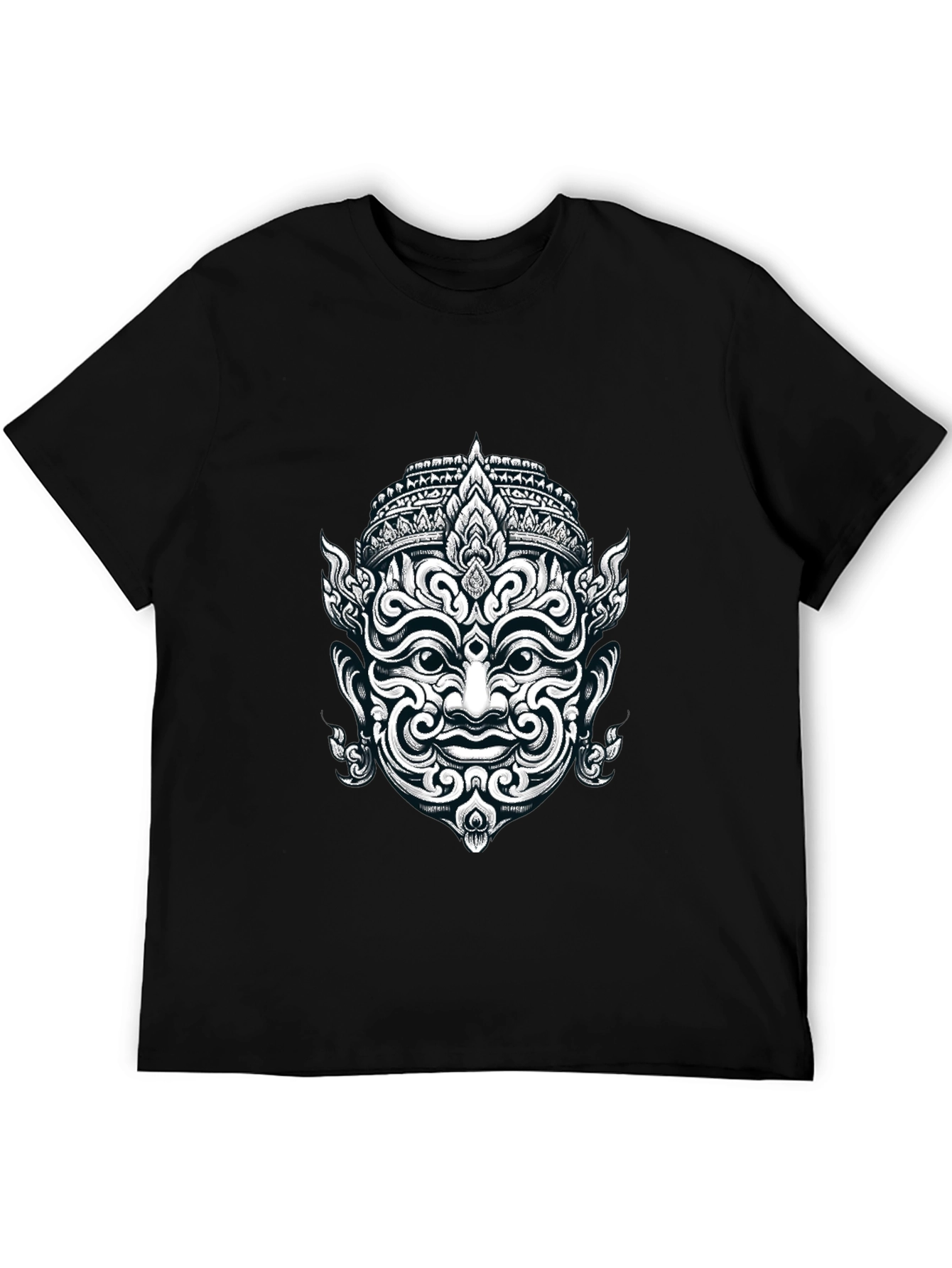Thai Demon Graphic Tee - Black