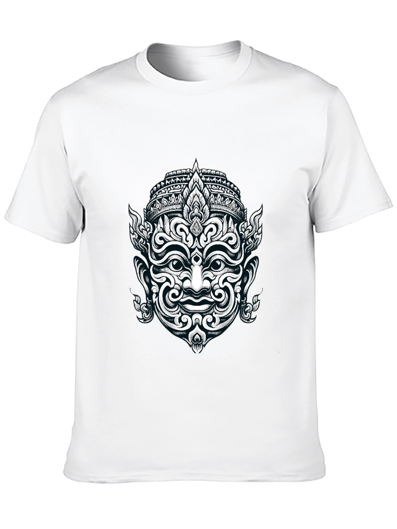 Thai Demon Graphic Tee - Black