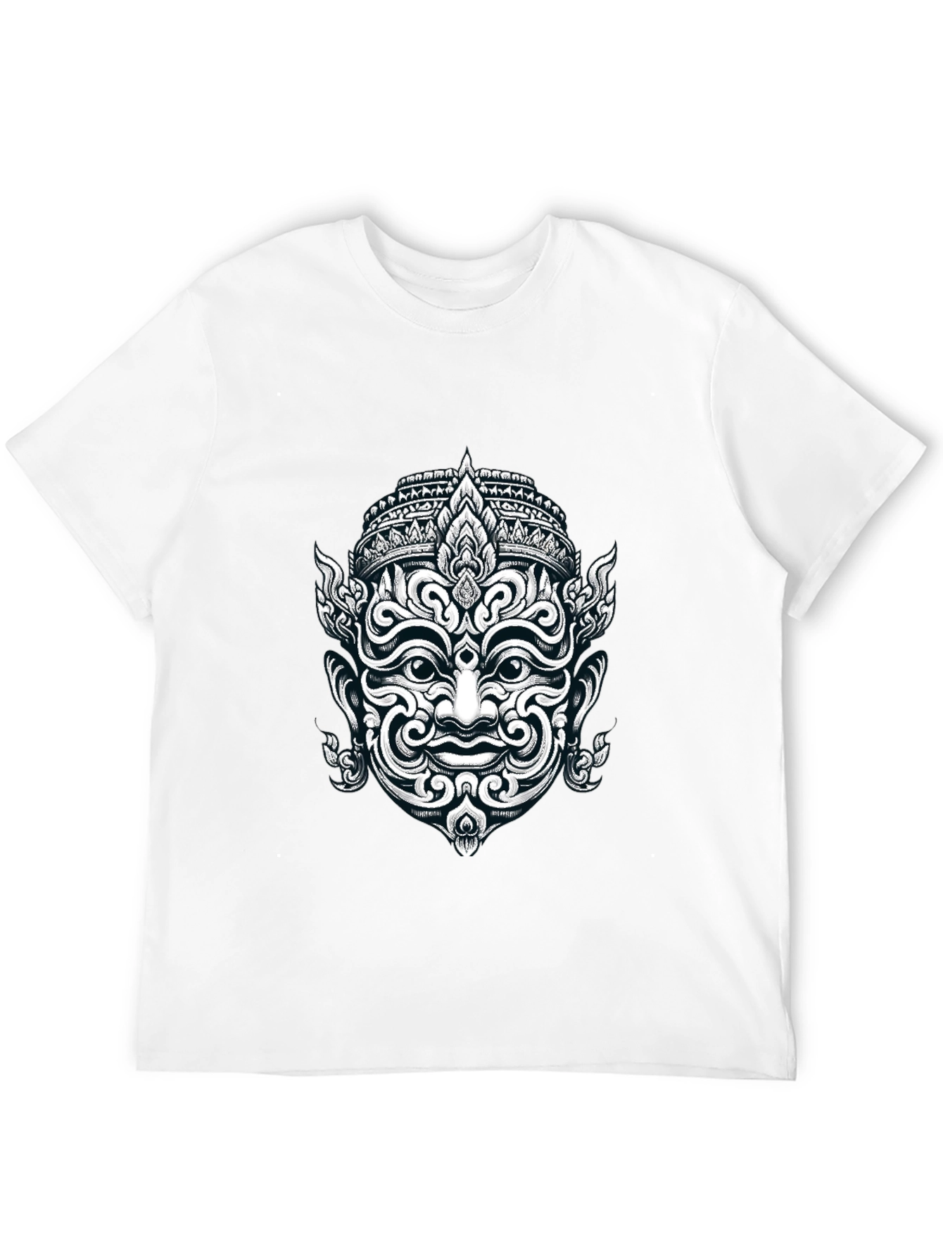 Thai Demon Graphic Tee - Black