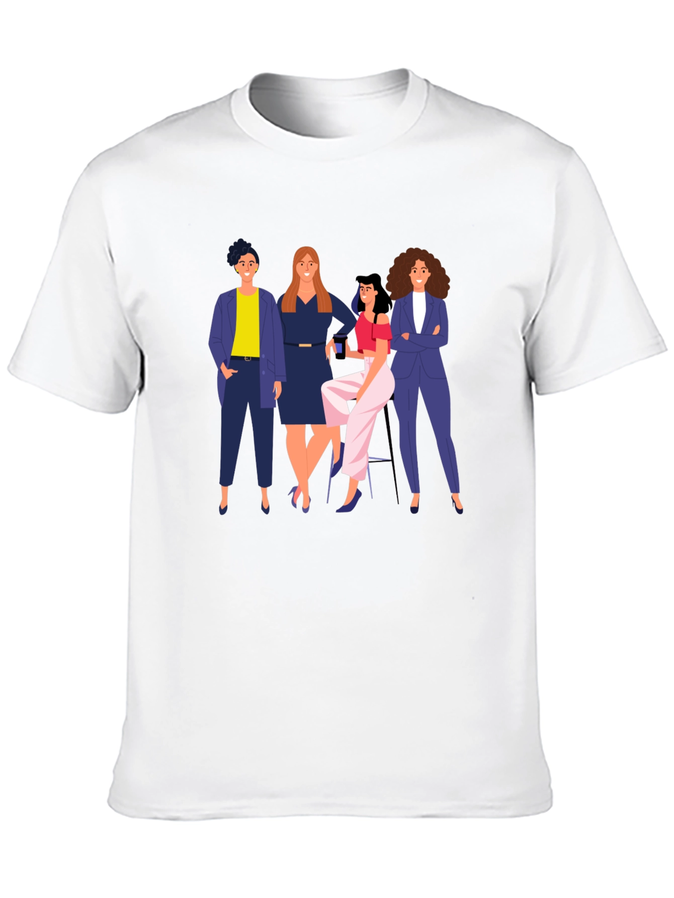 Stylish Women Empowerment Graphic T-Shirt