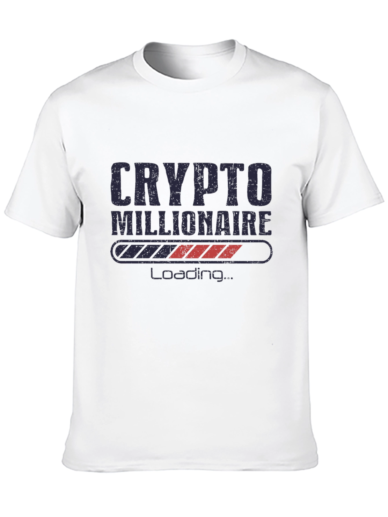 Crypto Millionaire Loading Graphic Tee - Black