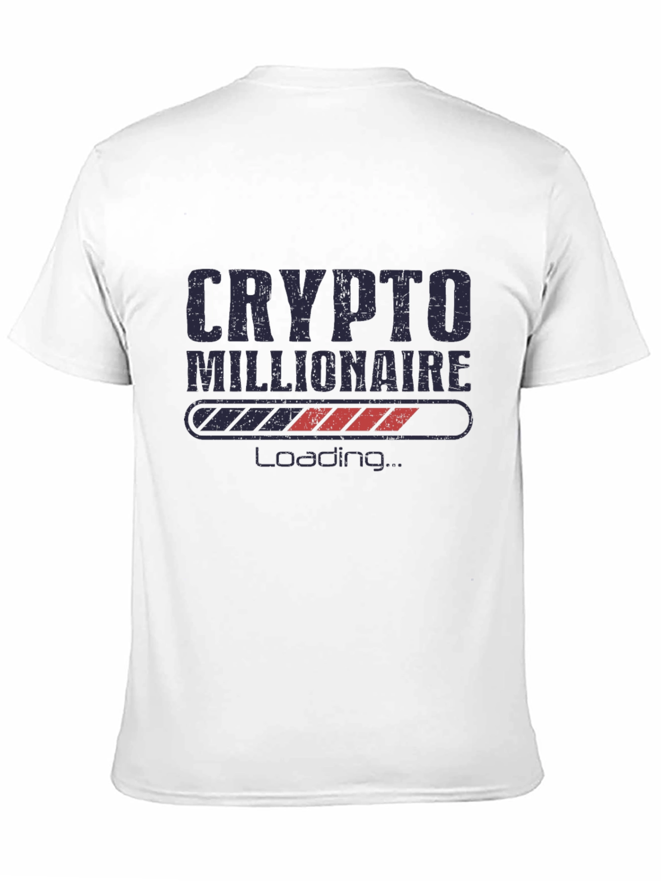 Crypto Millionaire Loading Graphic Tee - Black
