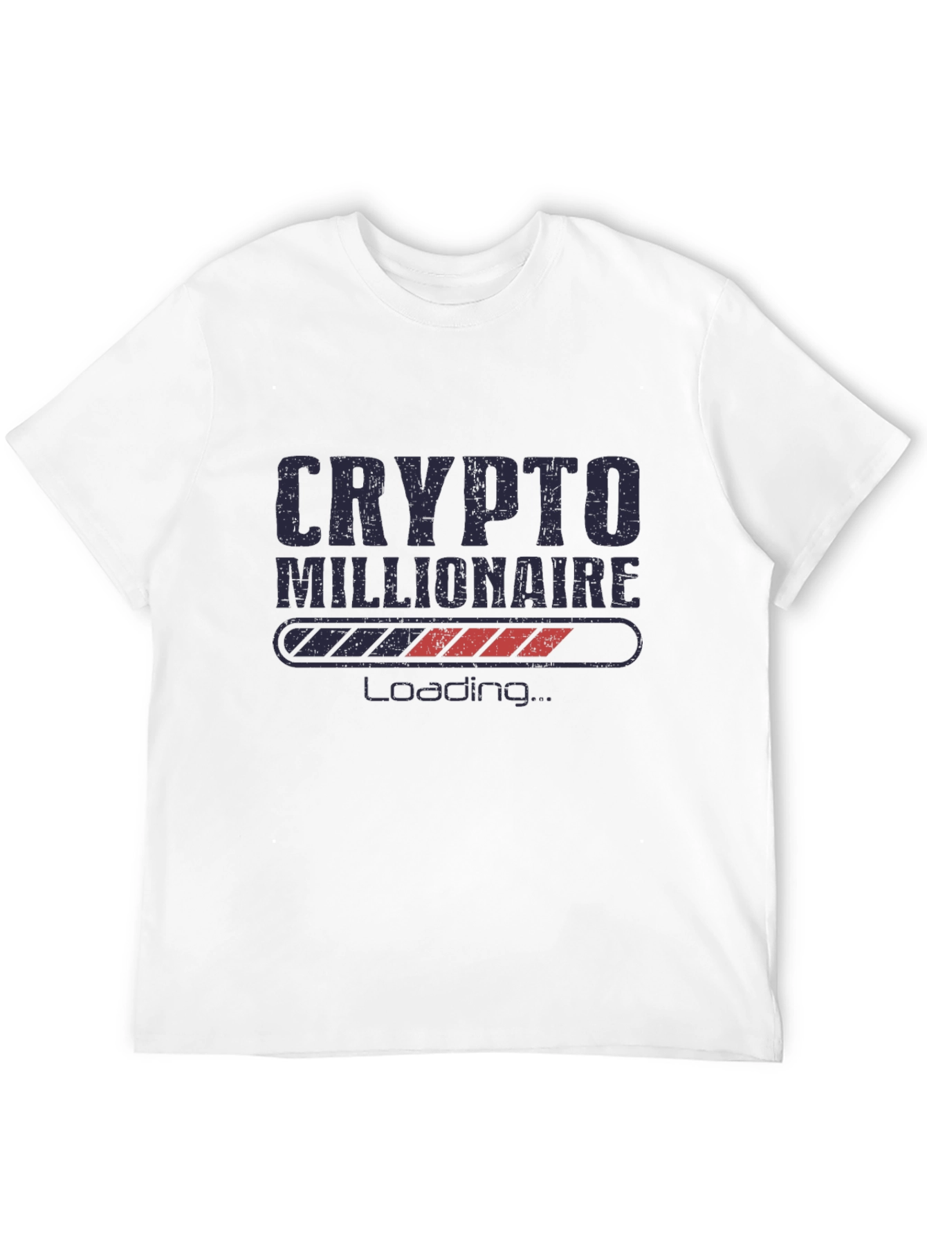Crypto Millionaire Loading Graphic Tee - Black