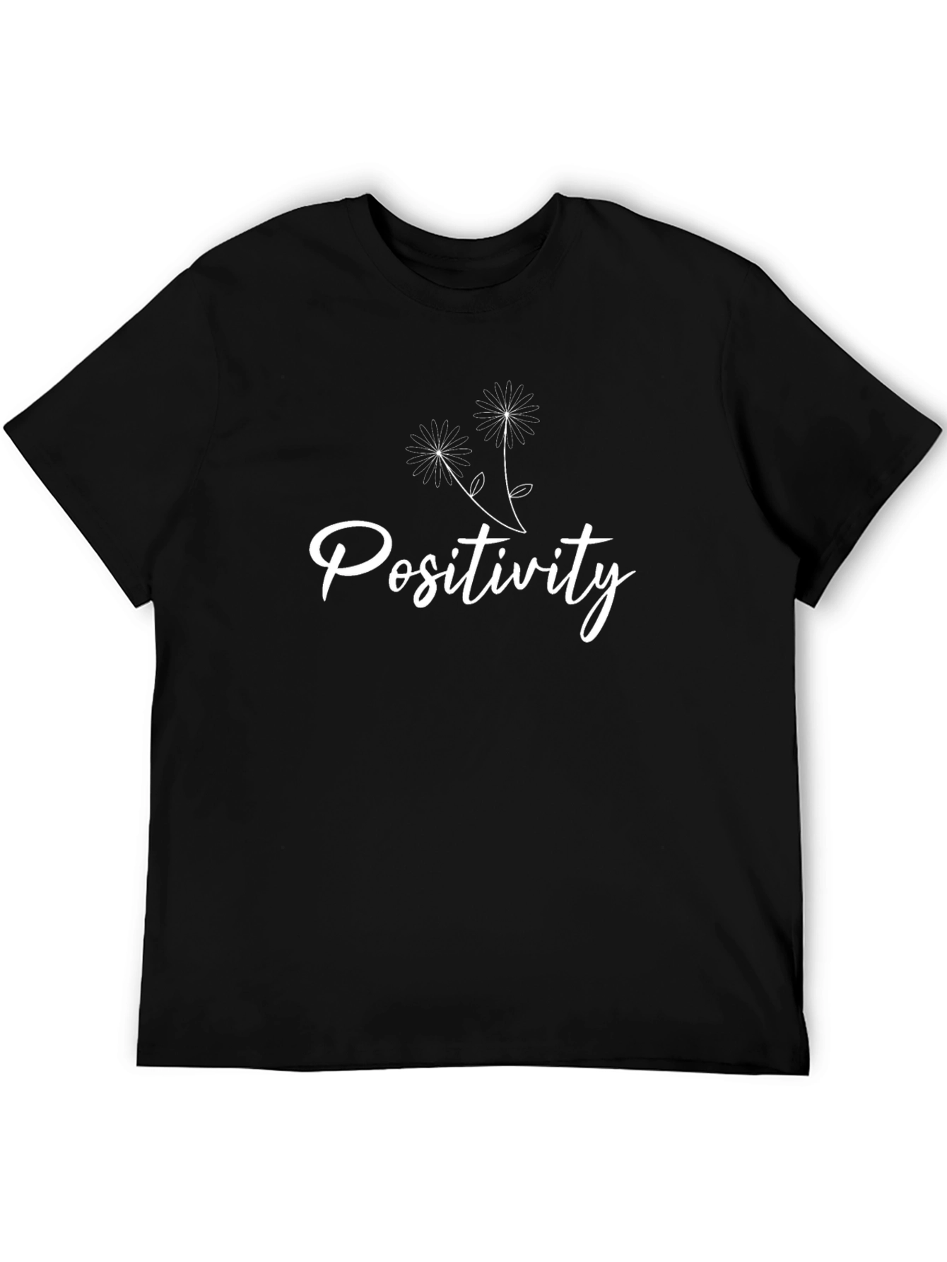 Positivity Black T-Shirt