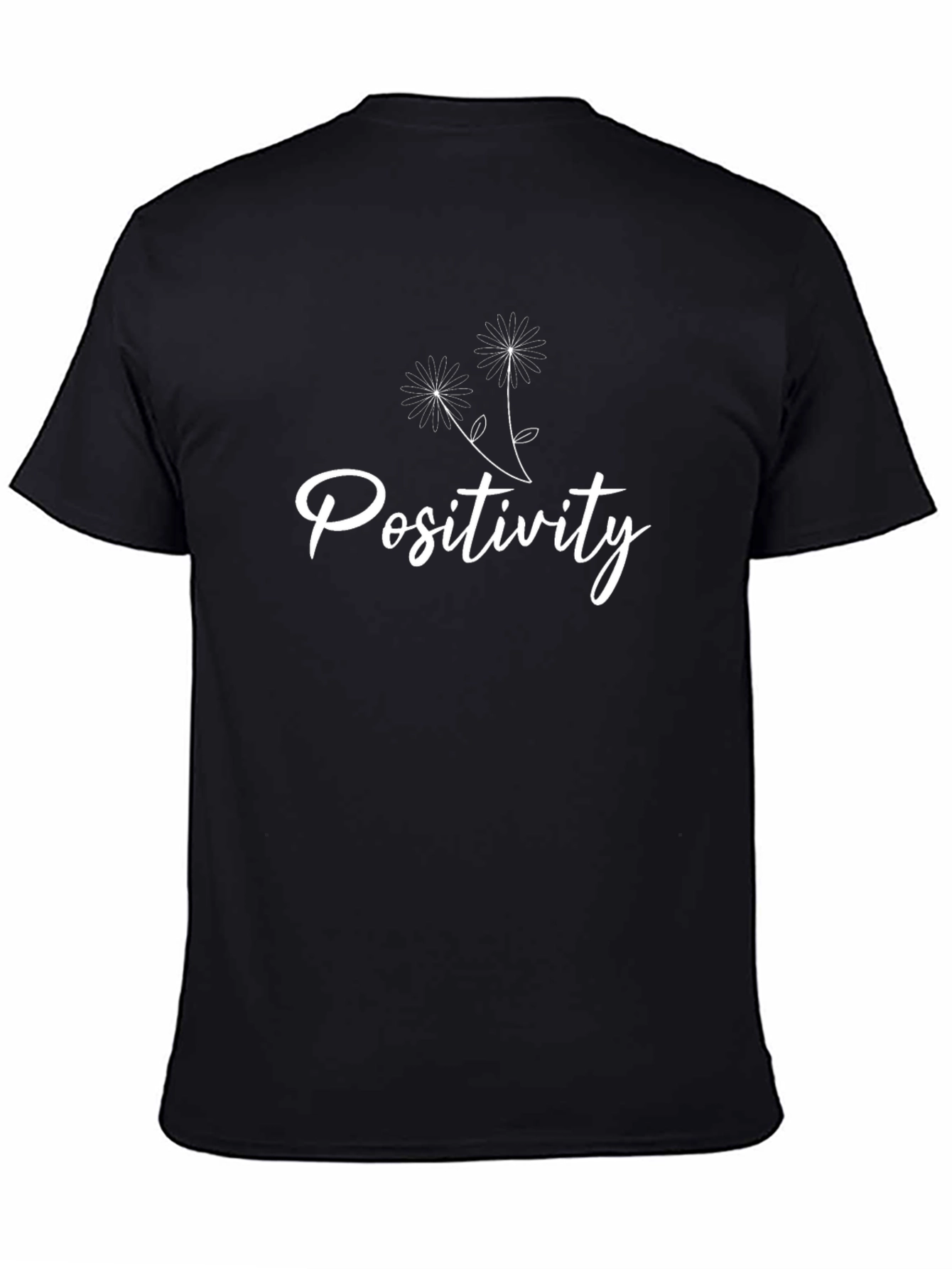 Positivity Black T-Shirt