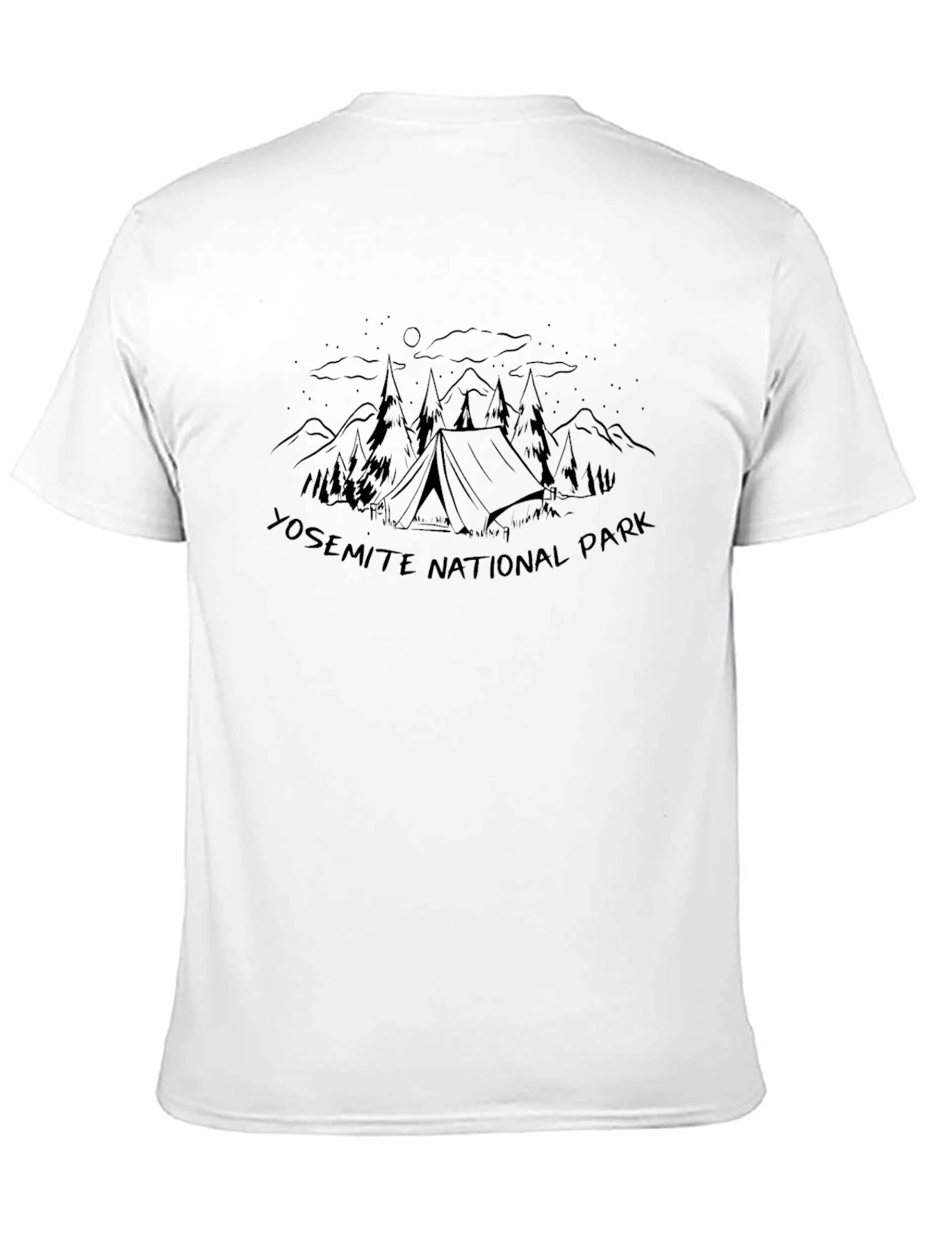 Yosemite National Park Camping T-Shirt