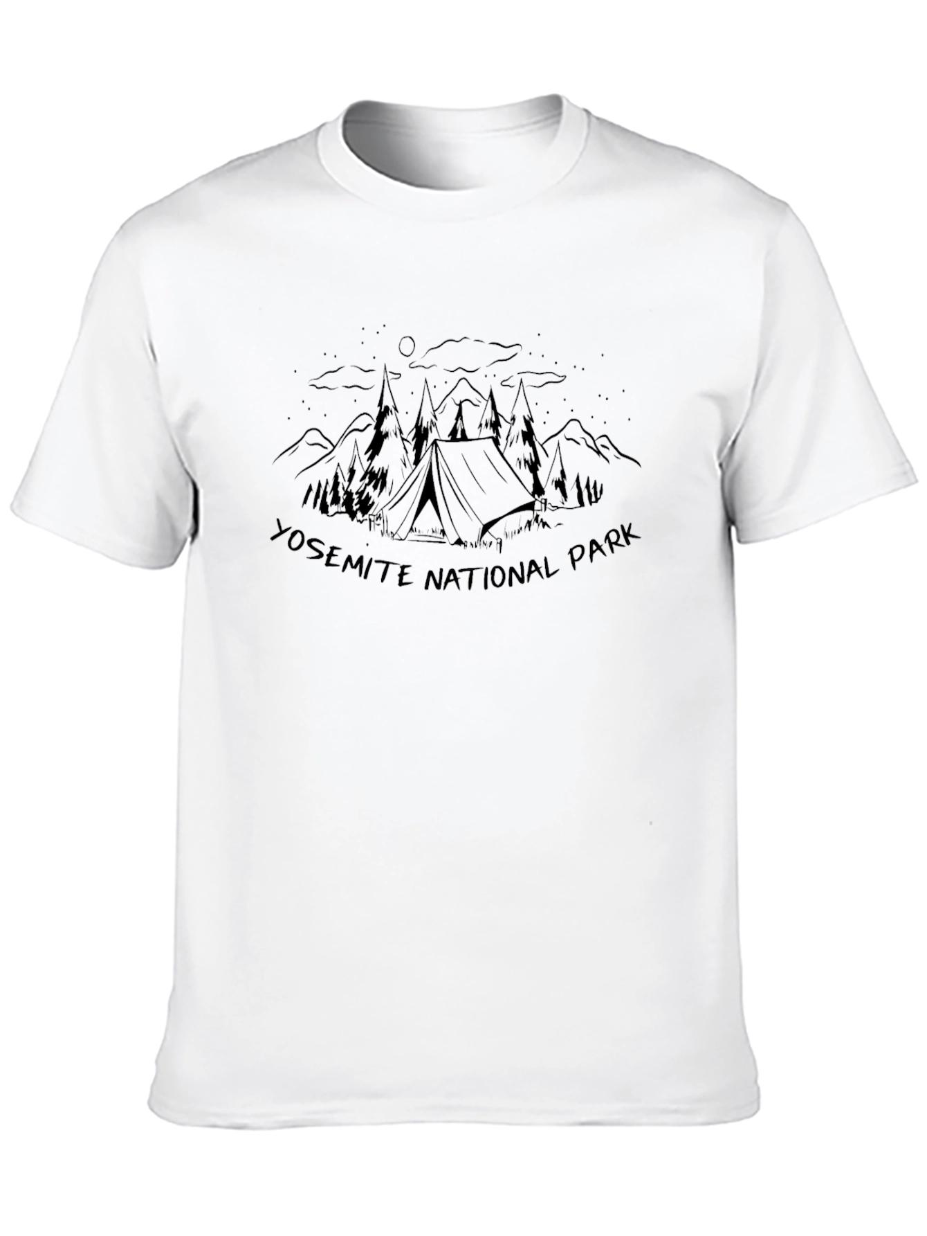 Yosemite National Park Camping T-Shirt