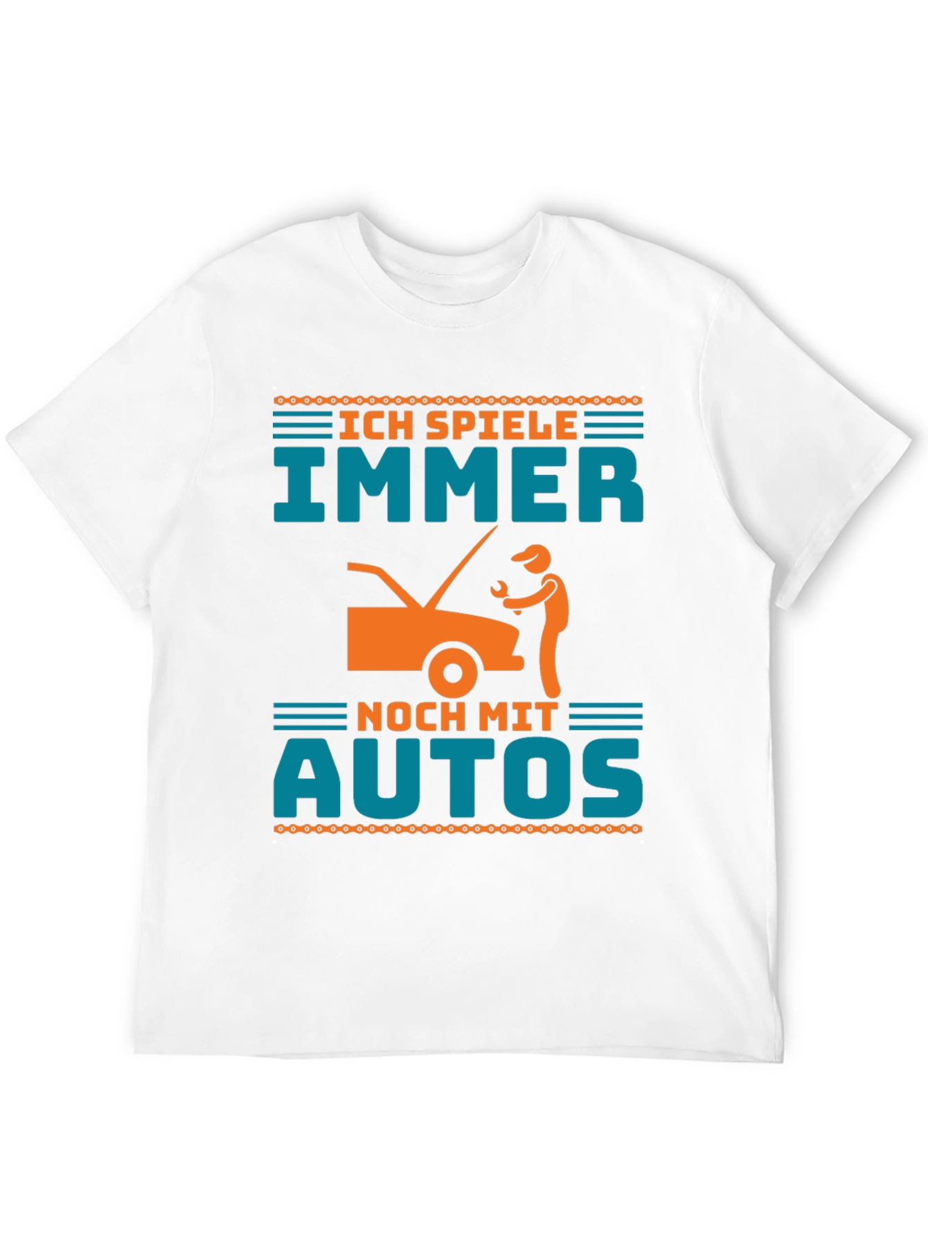 Ich Spiele Immer Noch Mit Autos Funny Mechanic T-Shirt