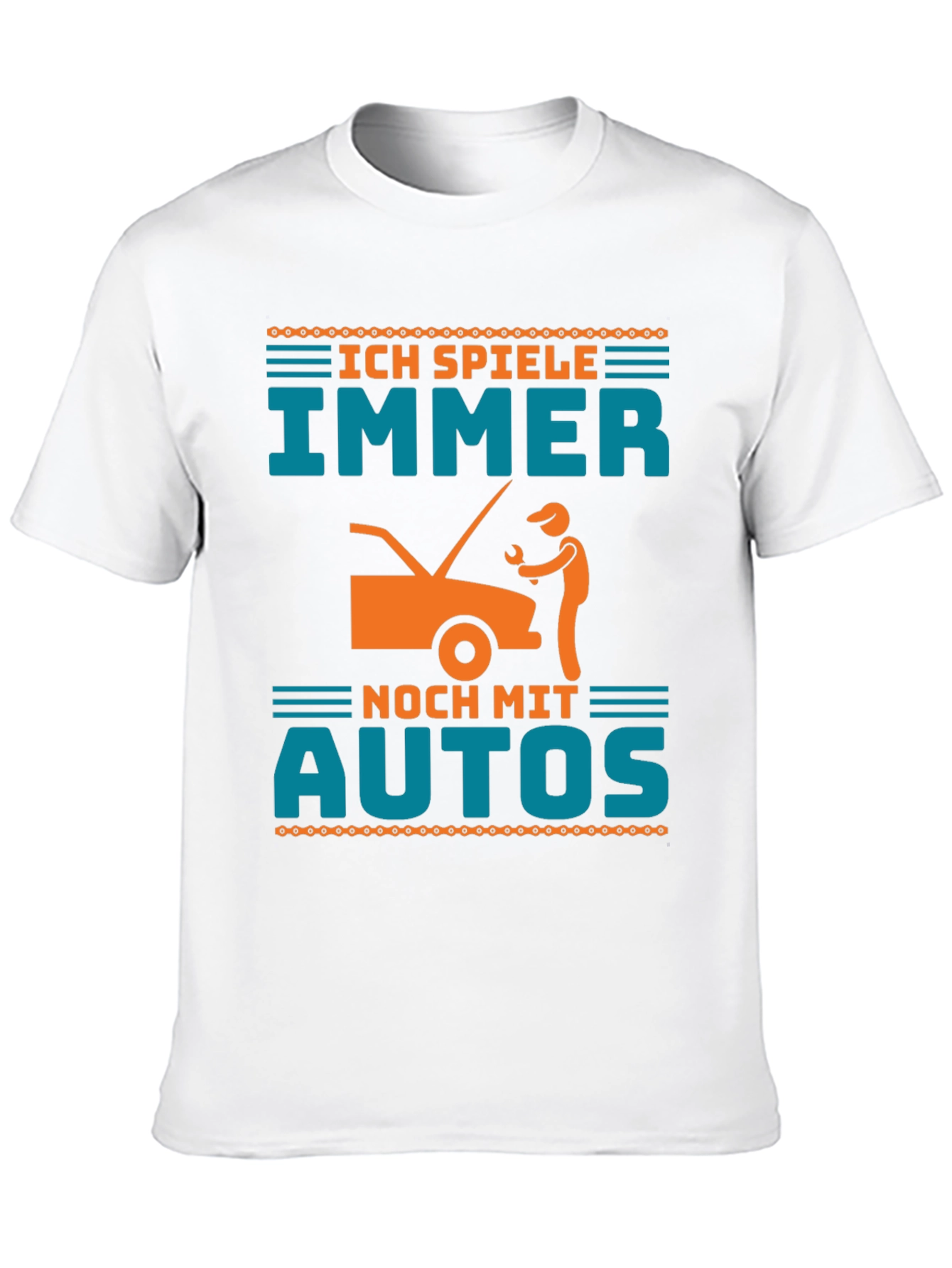 Ich Spiele Immer Noch Mit Autos Funny Mechanic T-Shirt