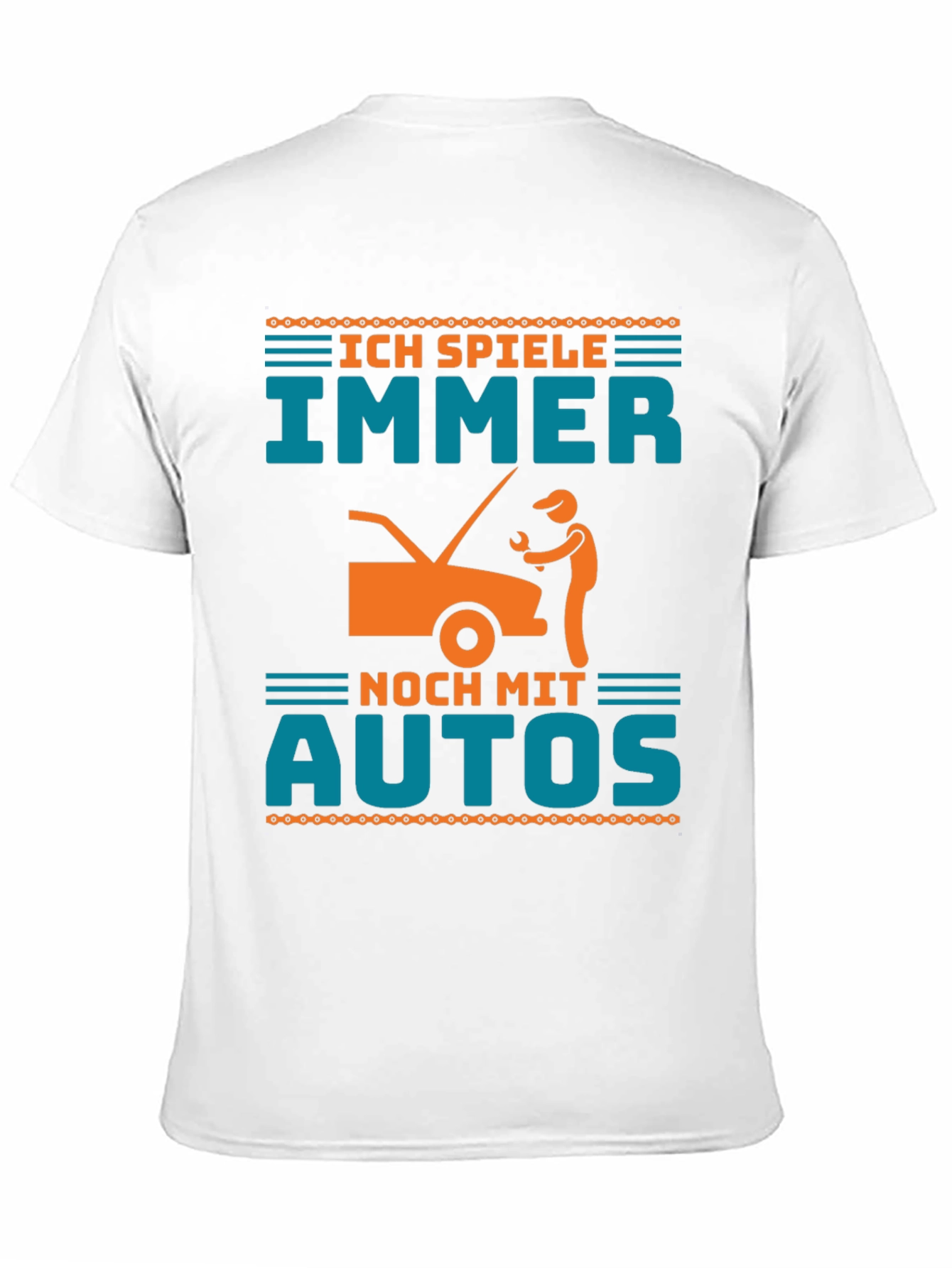 Ich Spiele Immer Noch Mit Autos Funny Mechanic T-Shirt