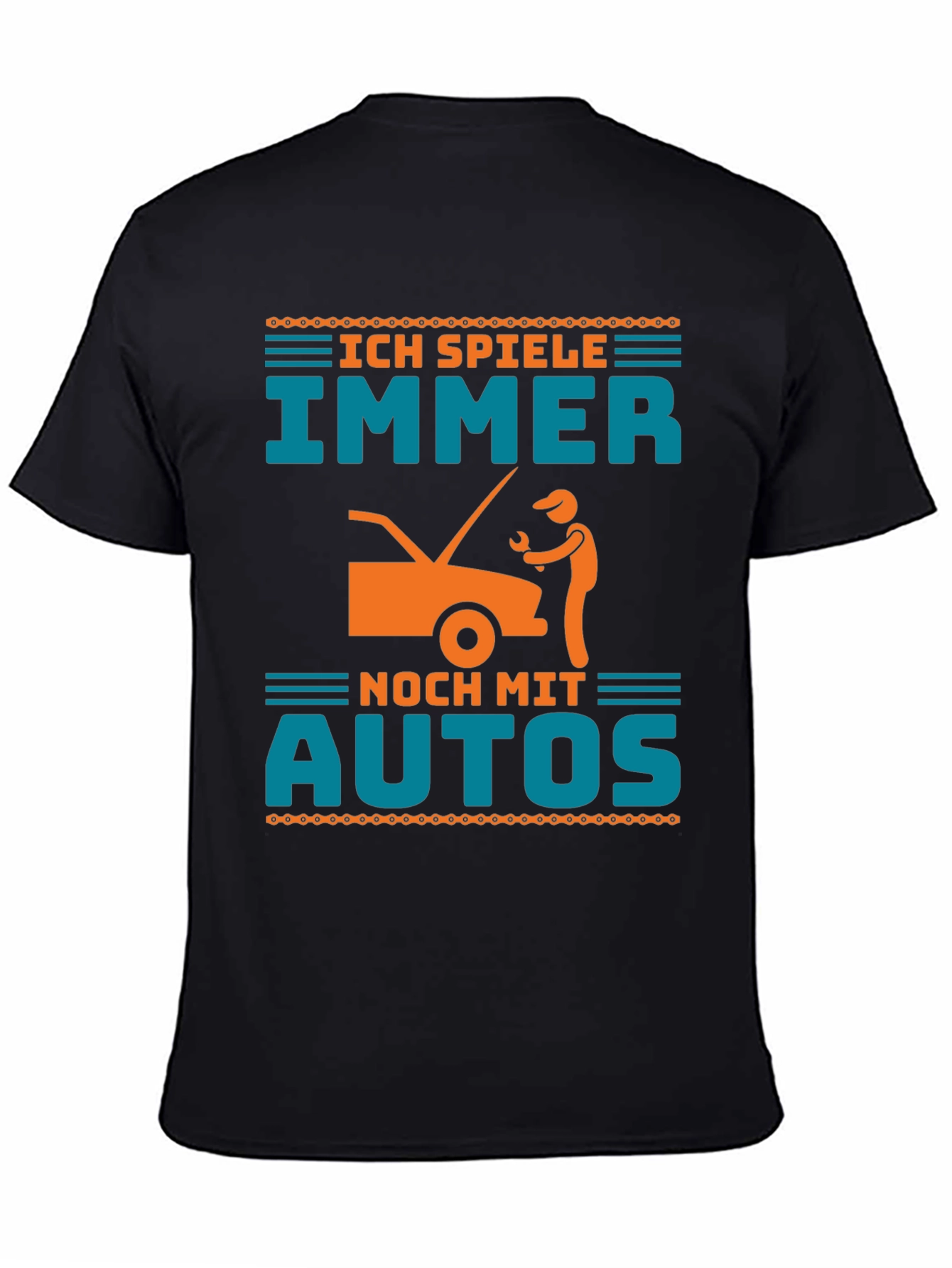 Ich Spiele Immer Noch Mit Autos Funny Mechanic T-Shirt