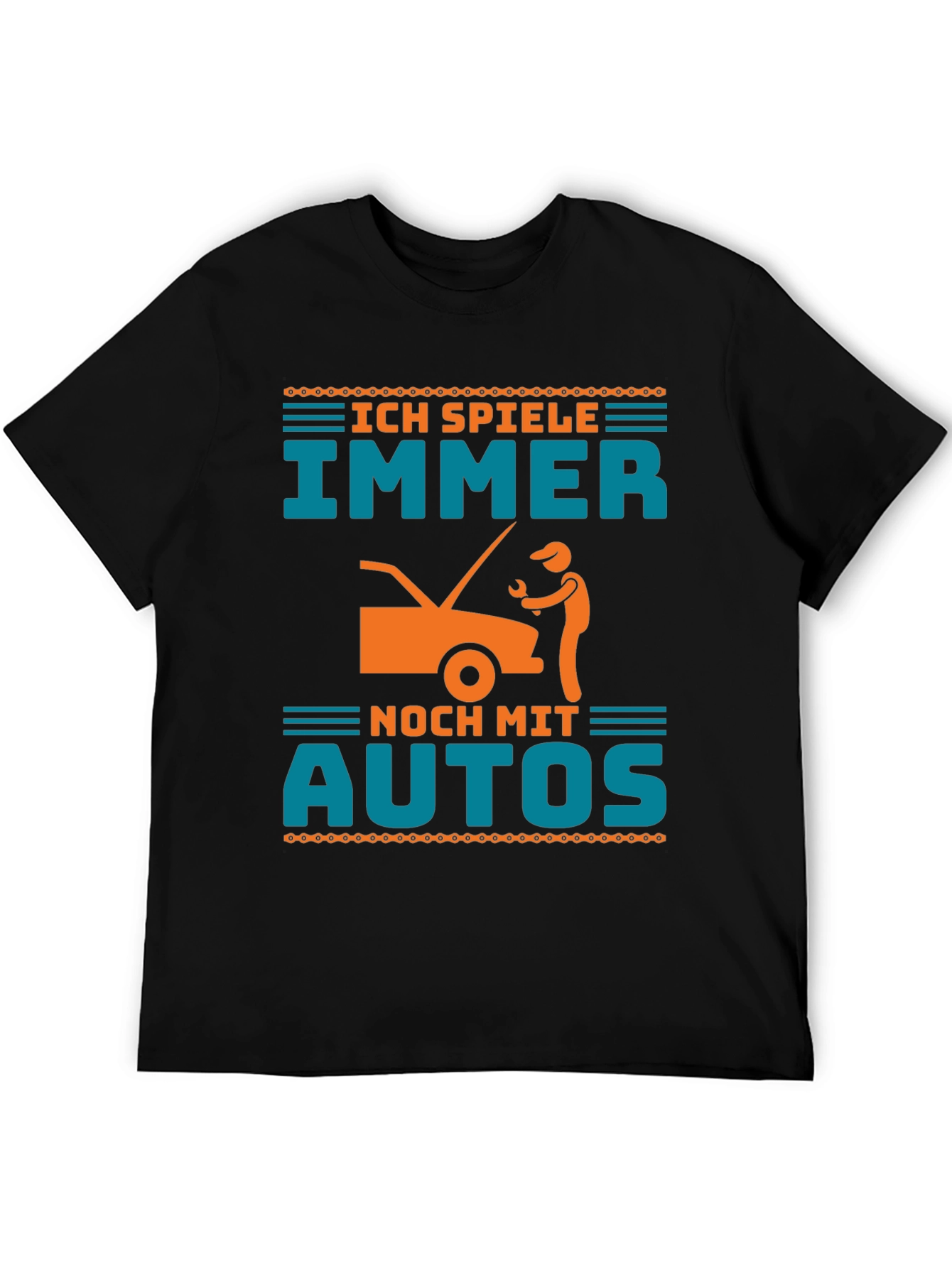 Ich Spiele Immer Noch Mit Autos Funny Mechanic T-Shirt