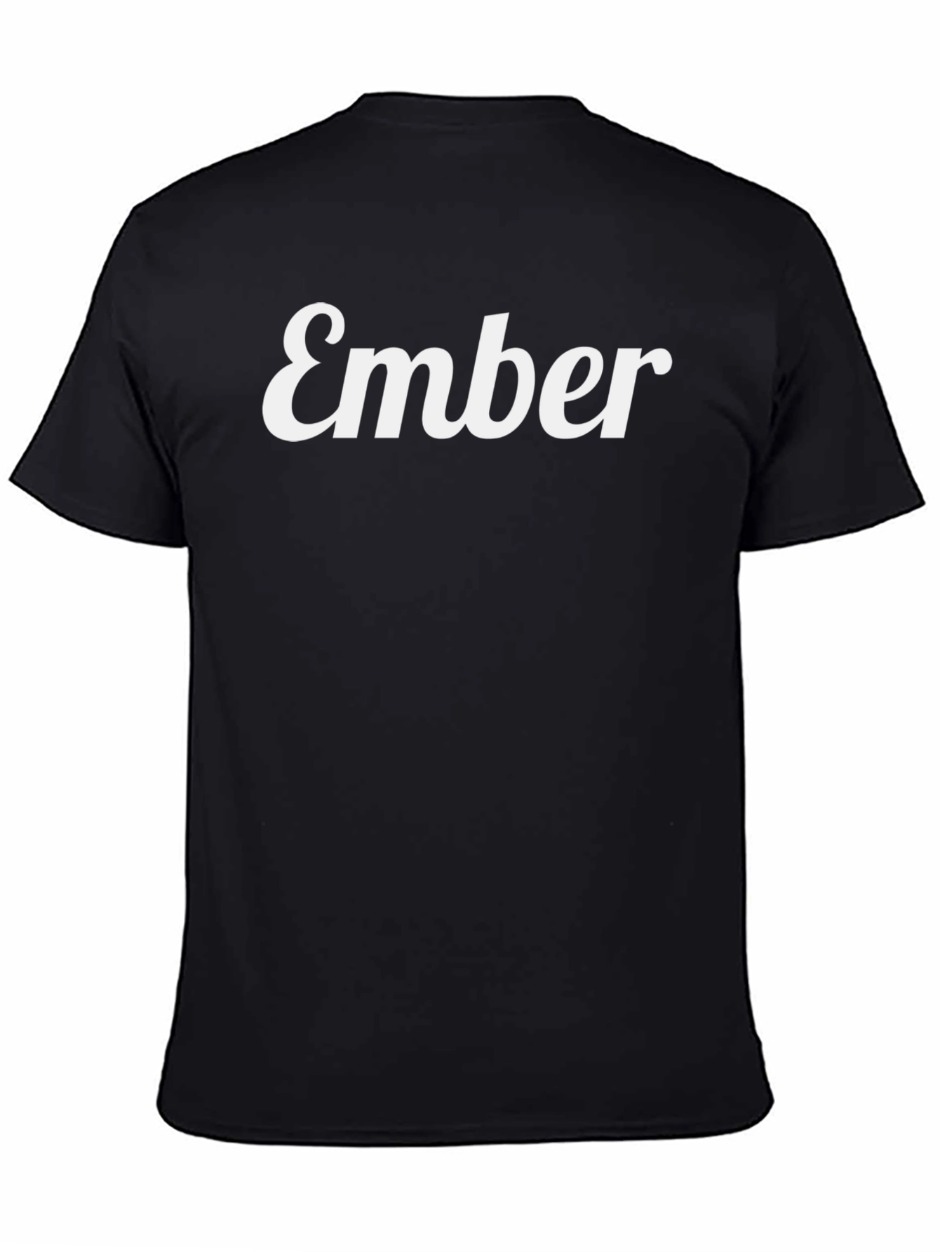 Ember Graphic Tee - Trendy Black Cotton T-Shirt