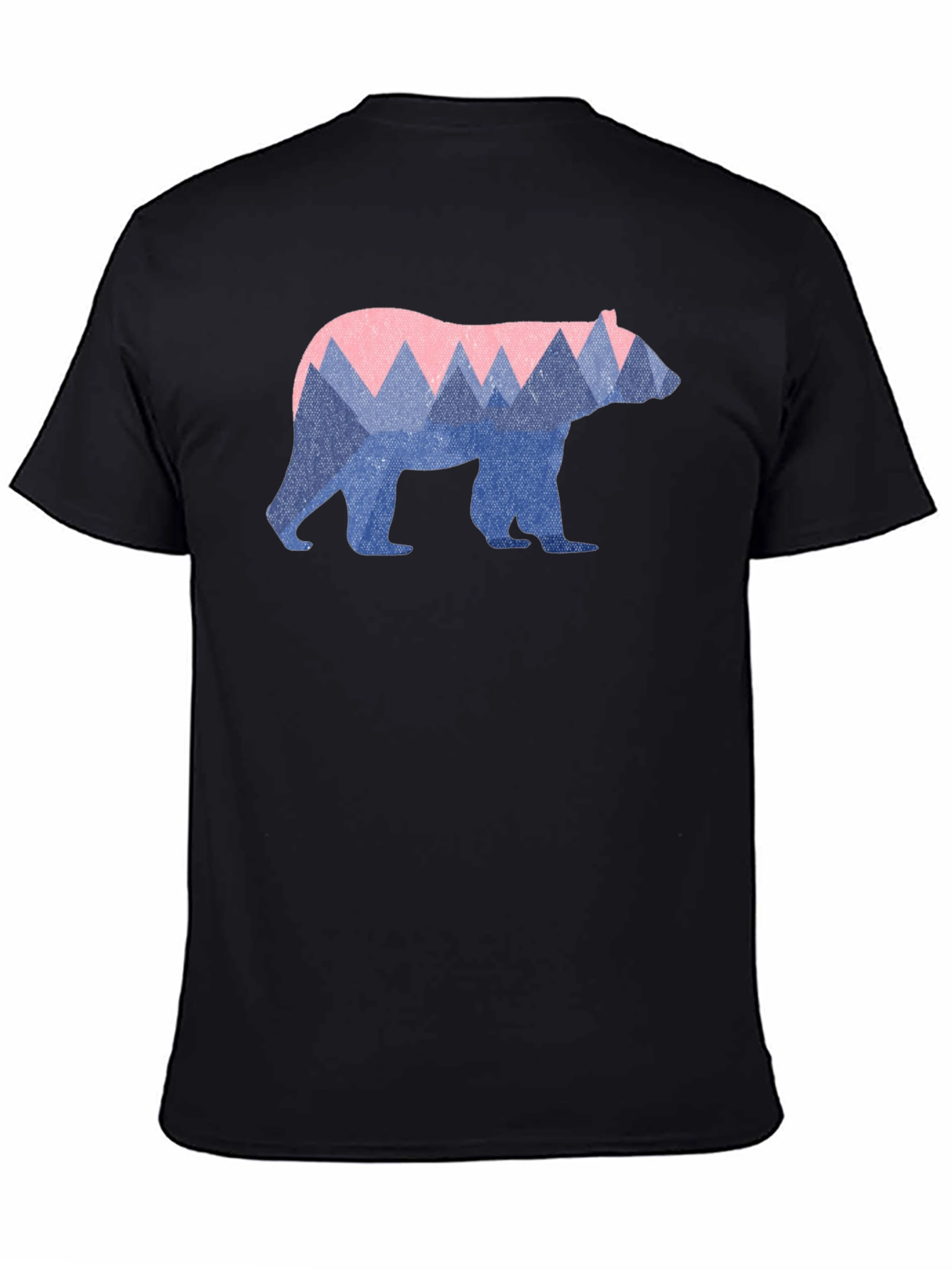 Mountain Bear Graphic Tee - Nature Inspired Style