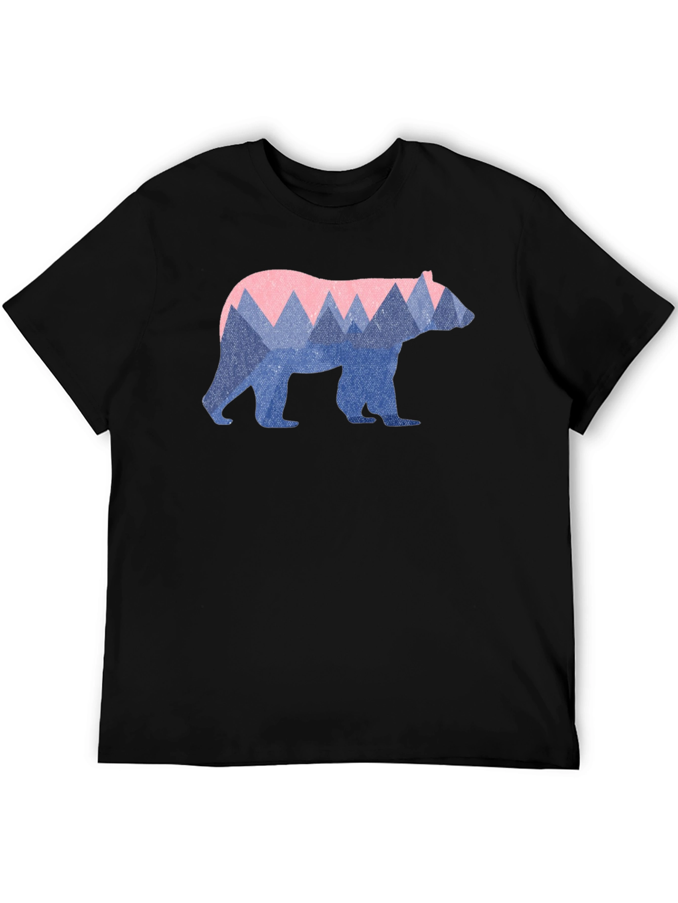 Mountain Bear Graphic Tee - Nature Inspired Style