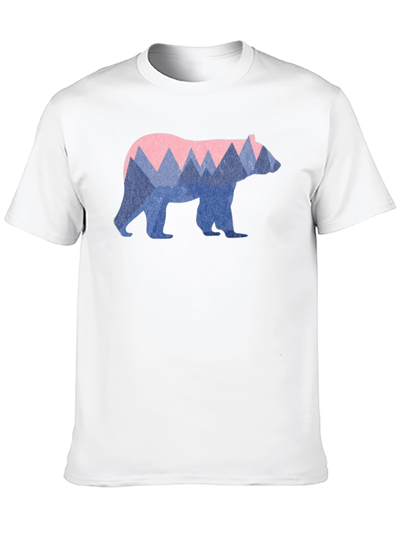 Mountain Bear Graphic Tee - Nature Inspired Style