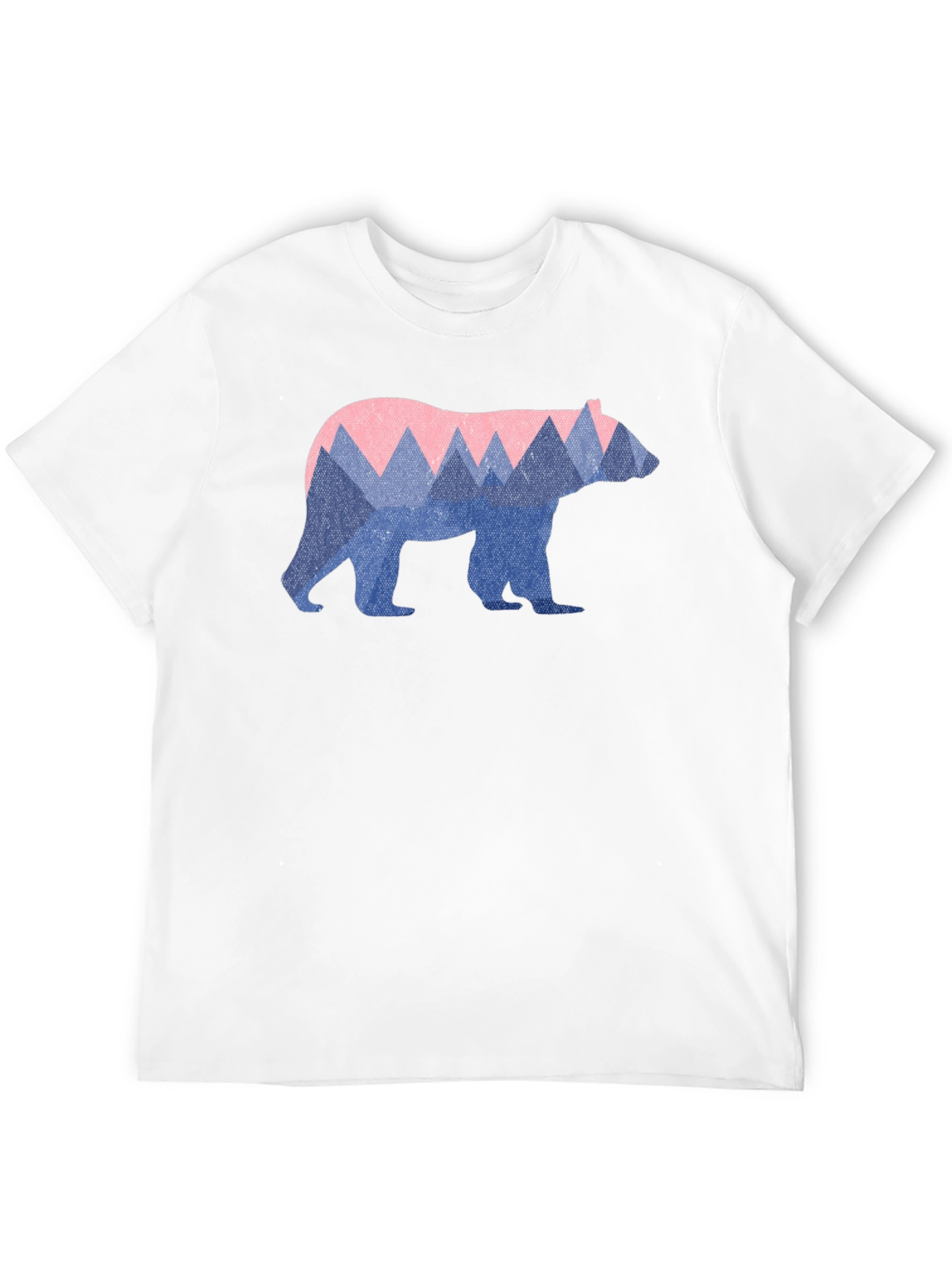 Mountain Bear Graphic Tee - Nature Inspired Style