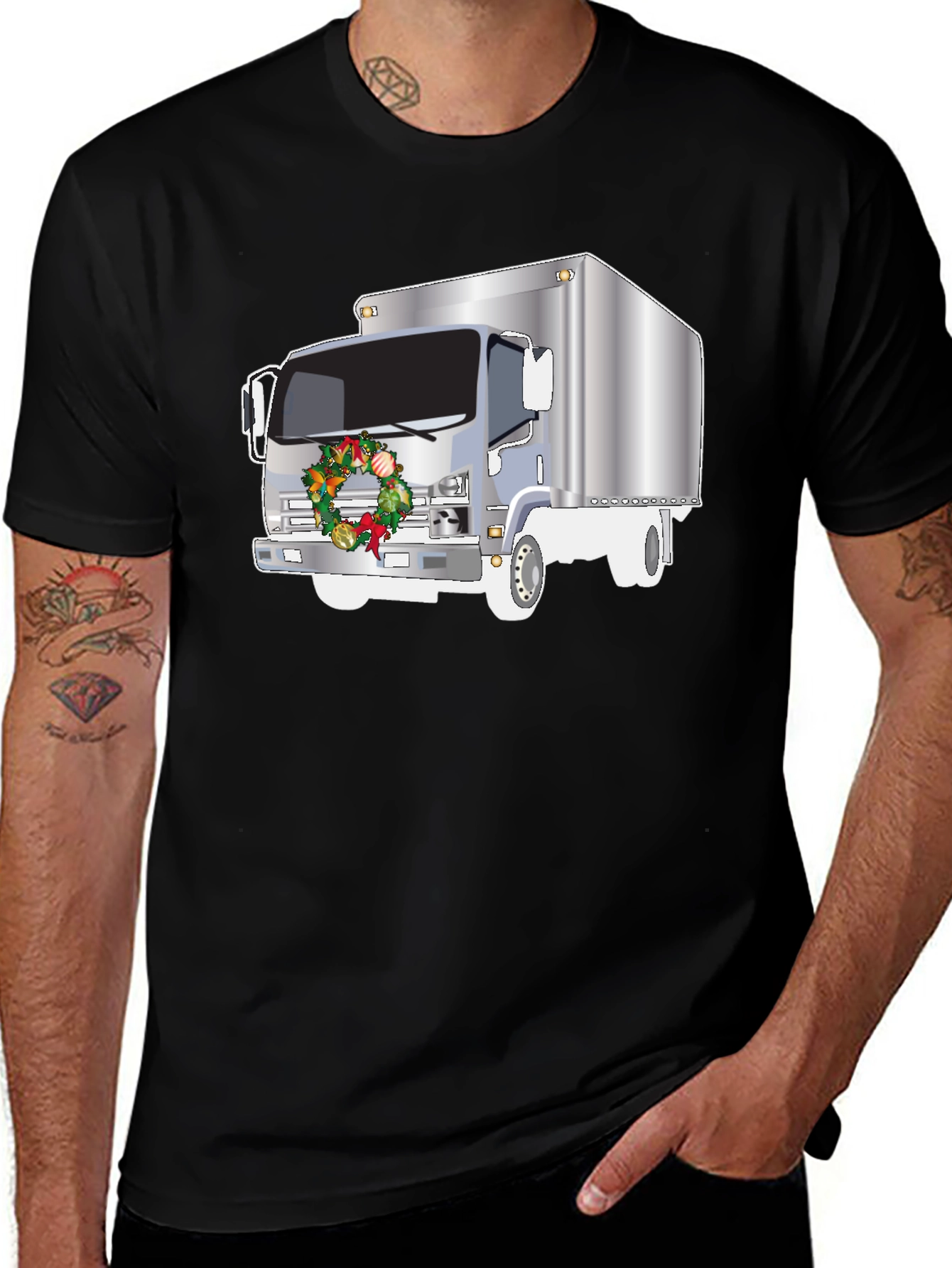 Festive Truck Graphic Tee