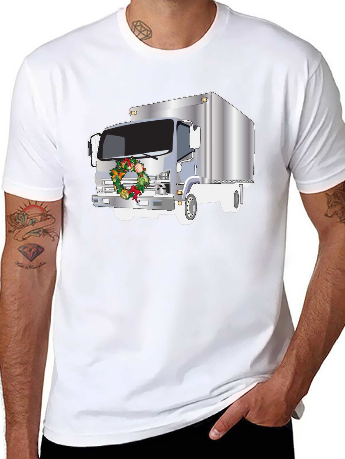 Festive Truck Graphic Tee