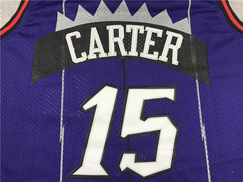 Men's Toronto Raptors Vince Carter Mitchell & Ness Purple Classics Jerseys