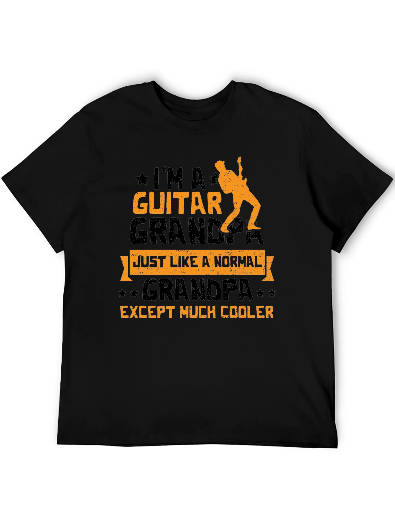 Guitar Grandpa T-Shirt - Musician Grandpa Cool Tee