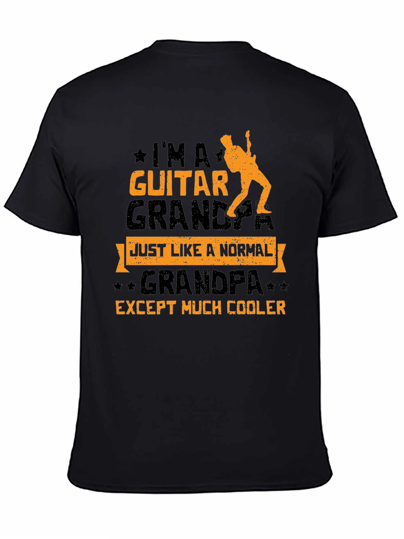 Guitar Grandpa T-Shirt - Musician Grandpa Cool Tee