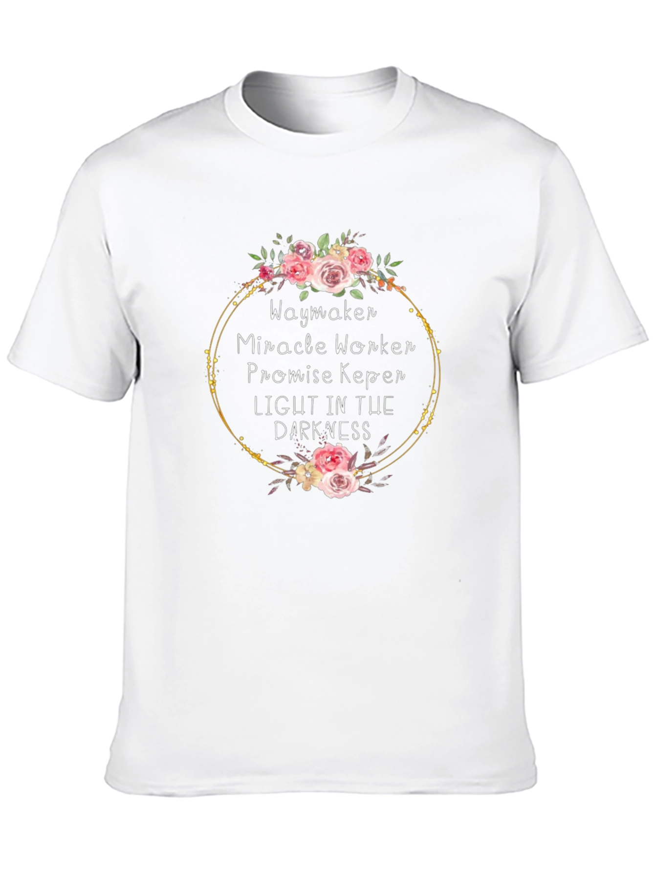 Waymaker Christian Floral T-Shirt