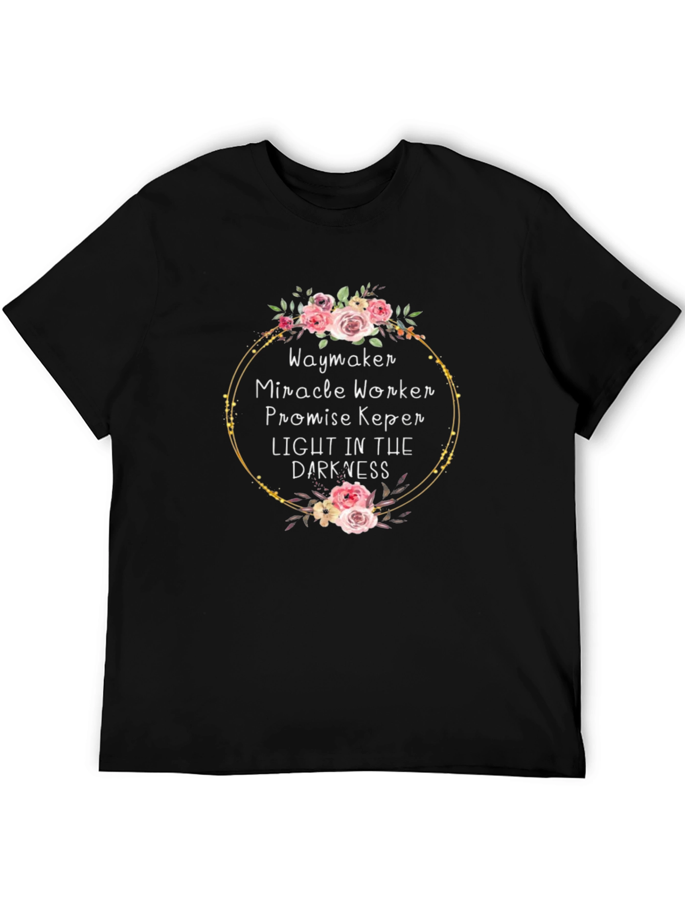 Waymaker Christian Floral T-Shirt