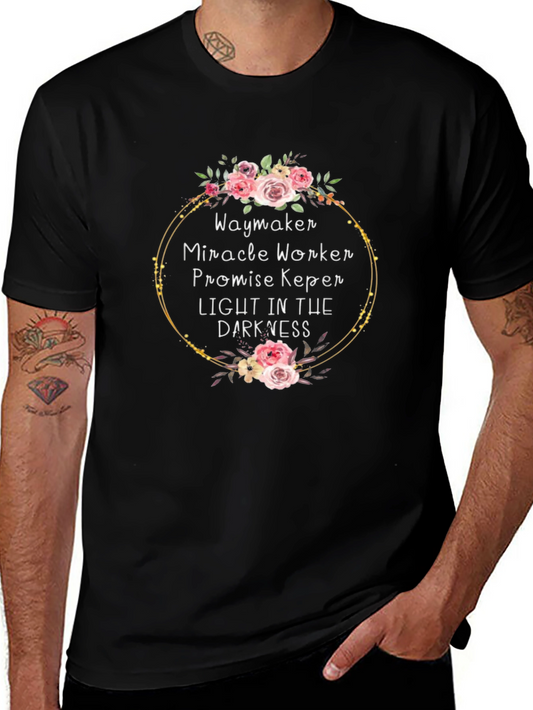 Waymaker Christian Floral T-Shirt