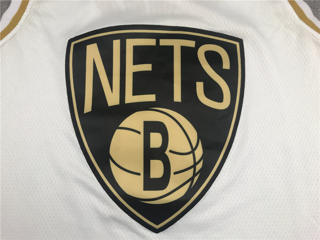 Men's Brooklyn Nets Kyrie Irving #11 White Swingman Player Jerseys