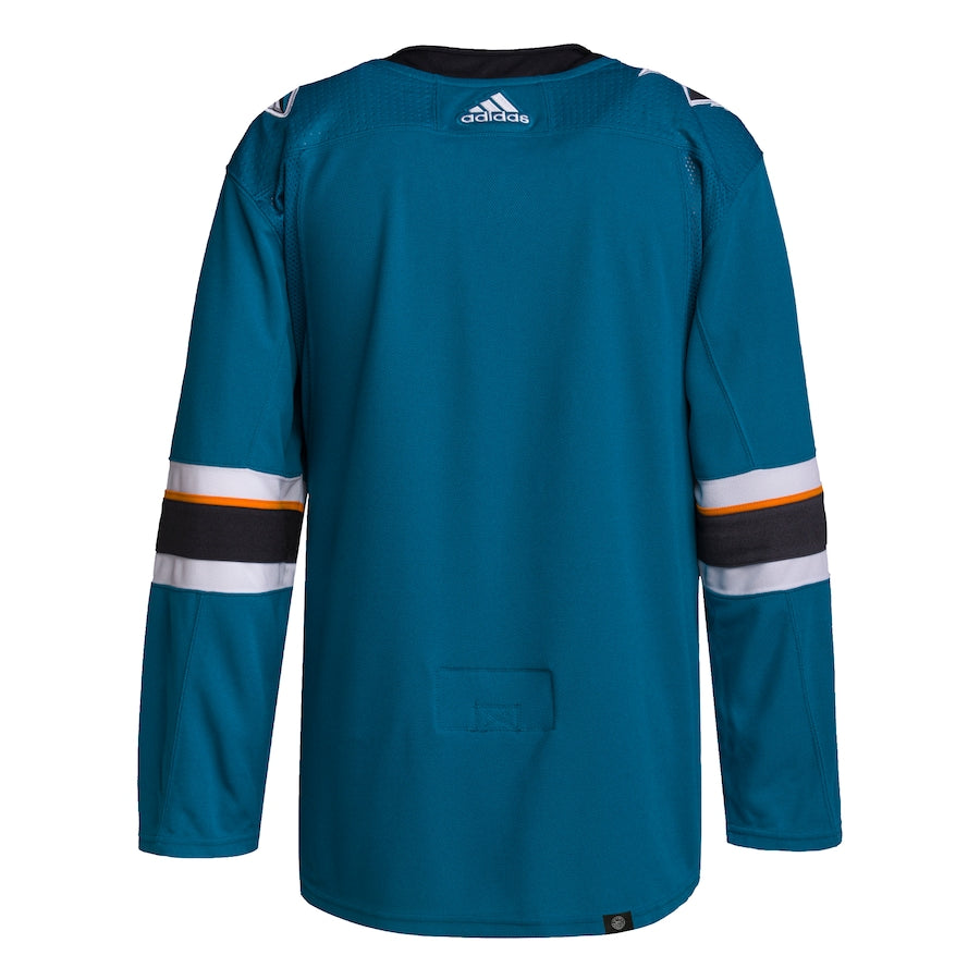 Men's San Jose Sharks adidas Teal 2021/22 Home Primegreen Authentic Jersey