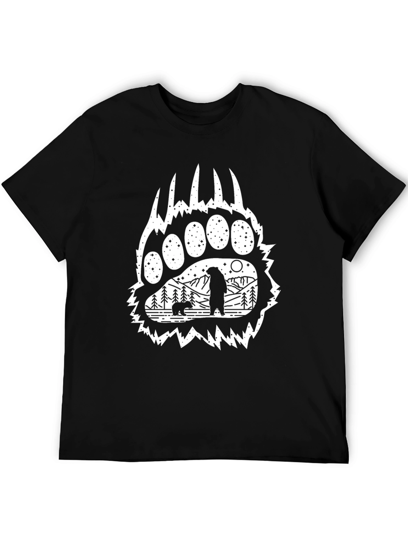 Bear Claw T-Shirt - Wildlife Design