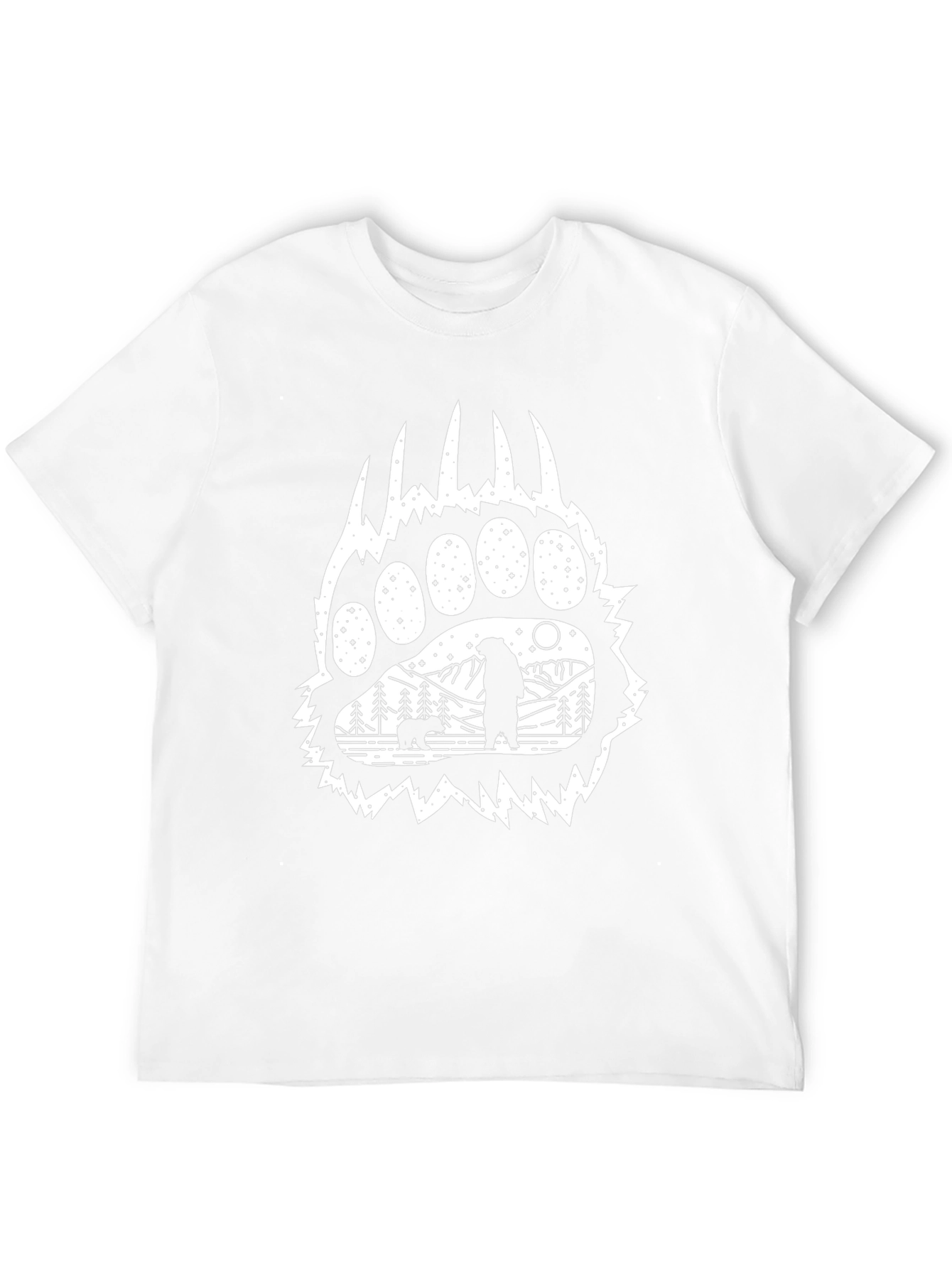 Bear Claw T-Shirt - Wildlife Design