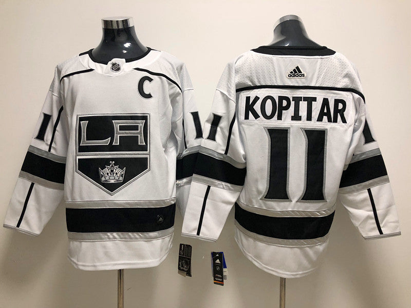 Men's Los Angeles Kings Anze Kopitar #11 White Home Breakaway Player Jerseys