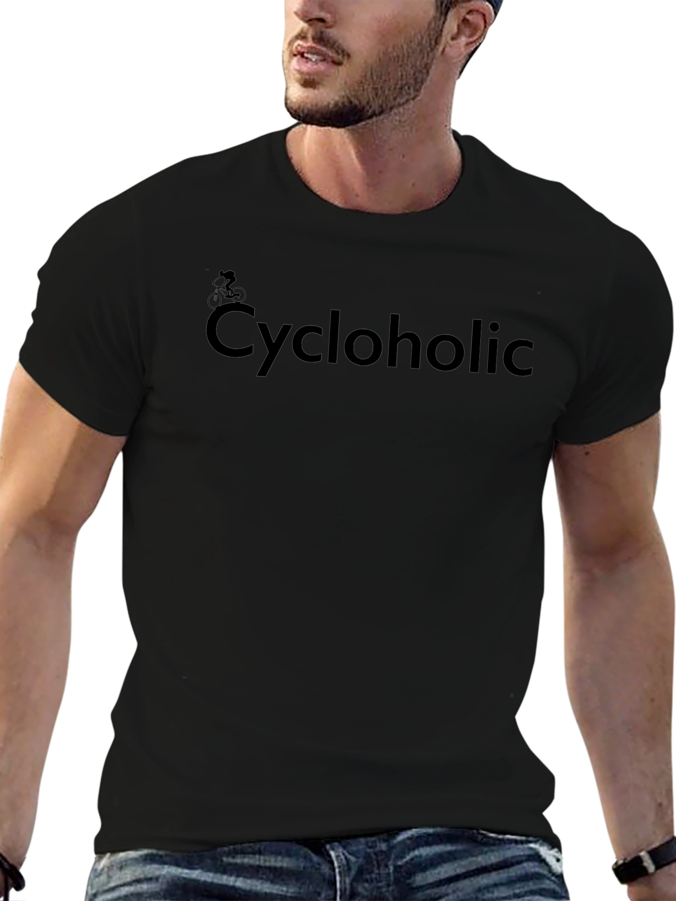 Cycloholic Graphic Tee - Cycling Addiction T-Shirt