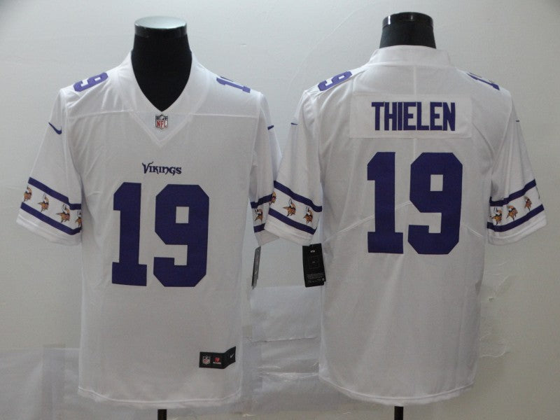 Men's Minnesota Vikings Adam Thielen #19 White Game Jerseys