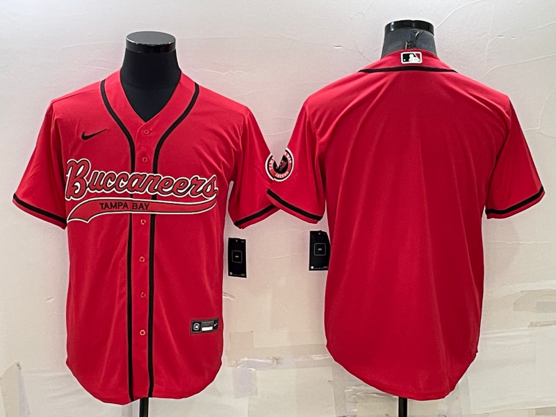 Men's Tampa Bay Buccaneers Red Blank Jerseys