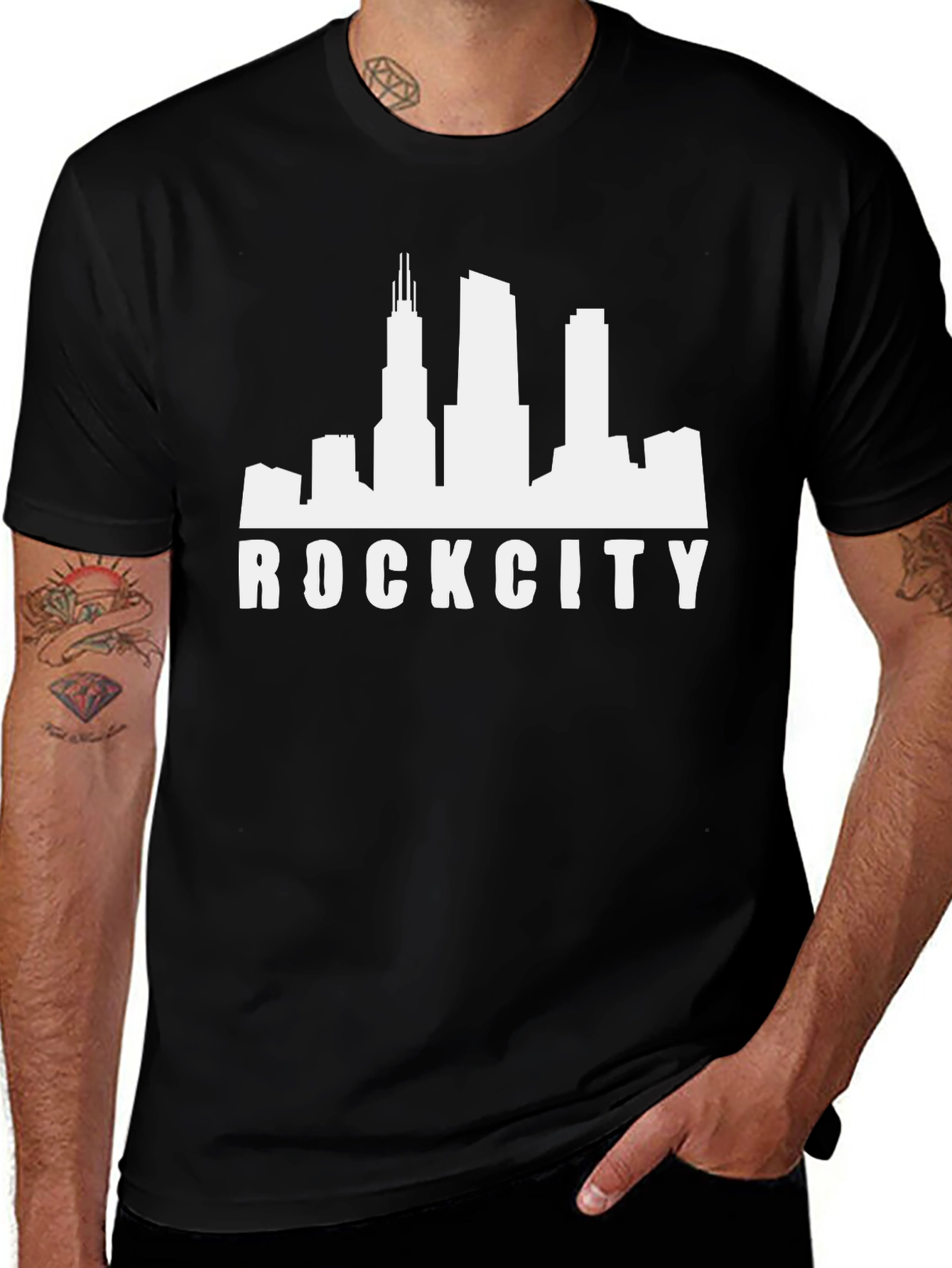 Rock City Graphic T-Shirt - Urban Style Tee