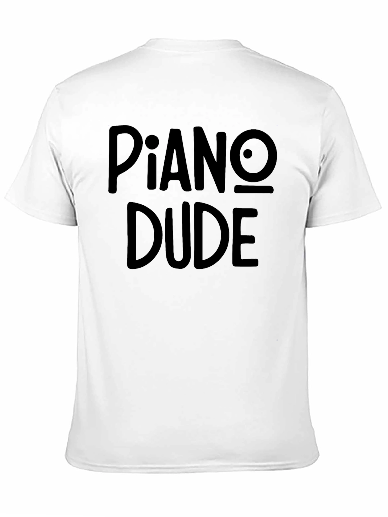 Piano Dude Graphic T-Shirt - Black