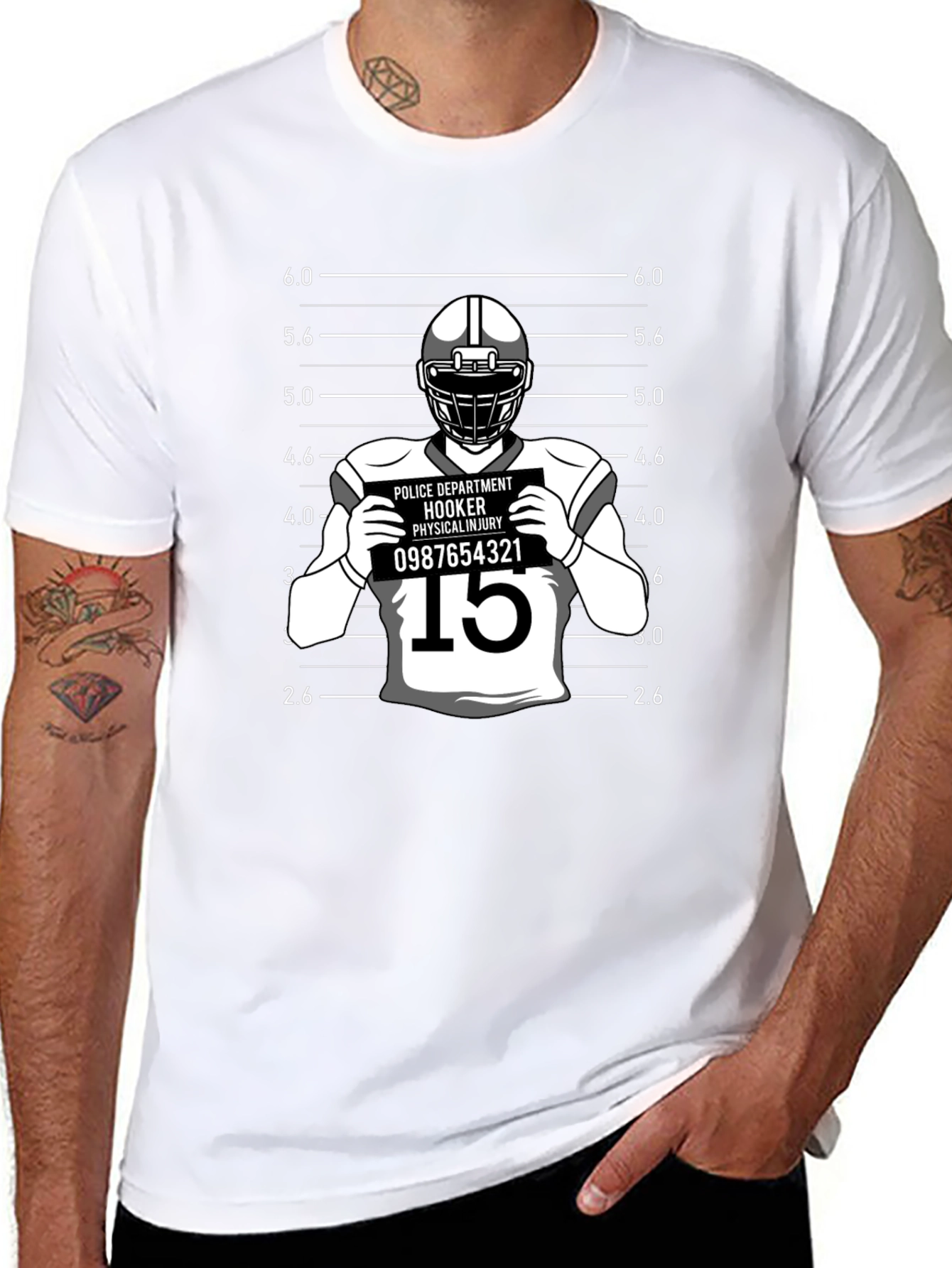 Hooker Physical Injury T-Shirt