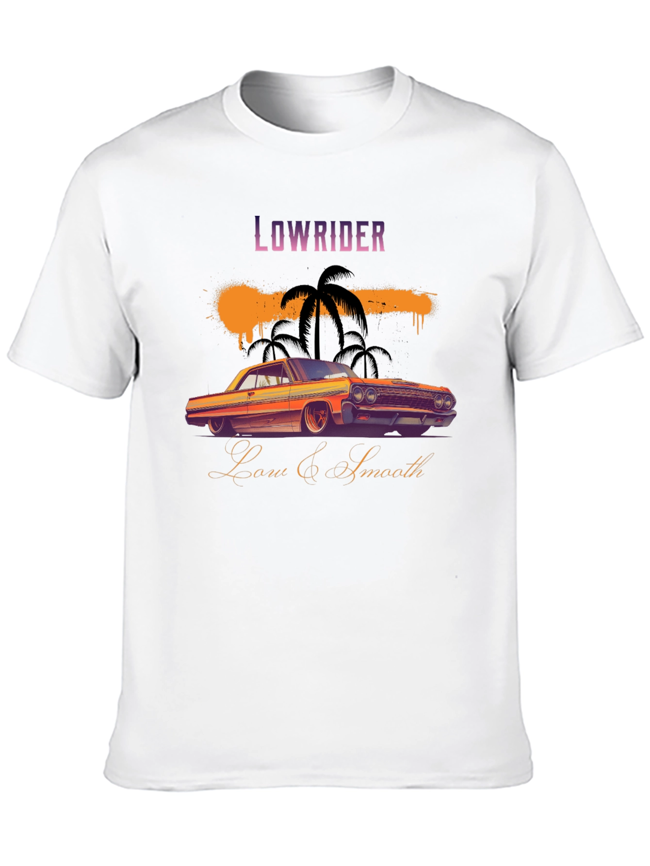 Lowrider Car Graphic T-Shirt