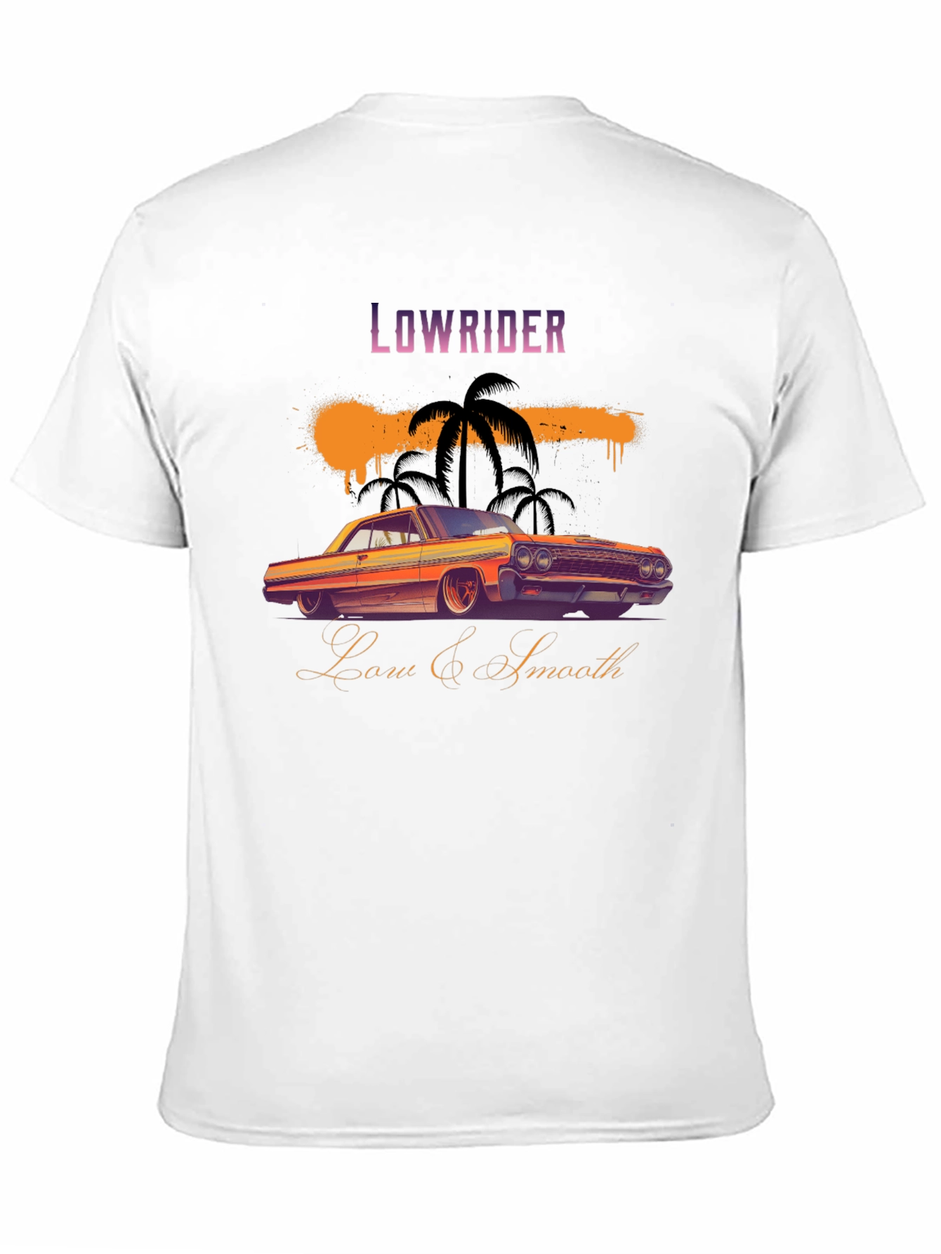 Lowrider Car Graphic T-Shirt