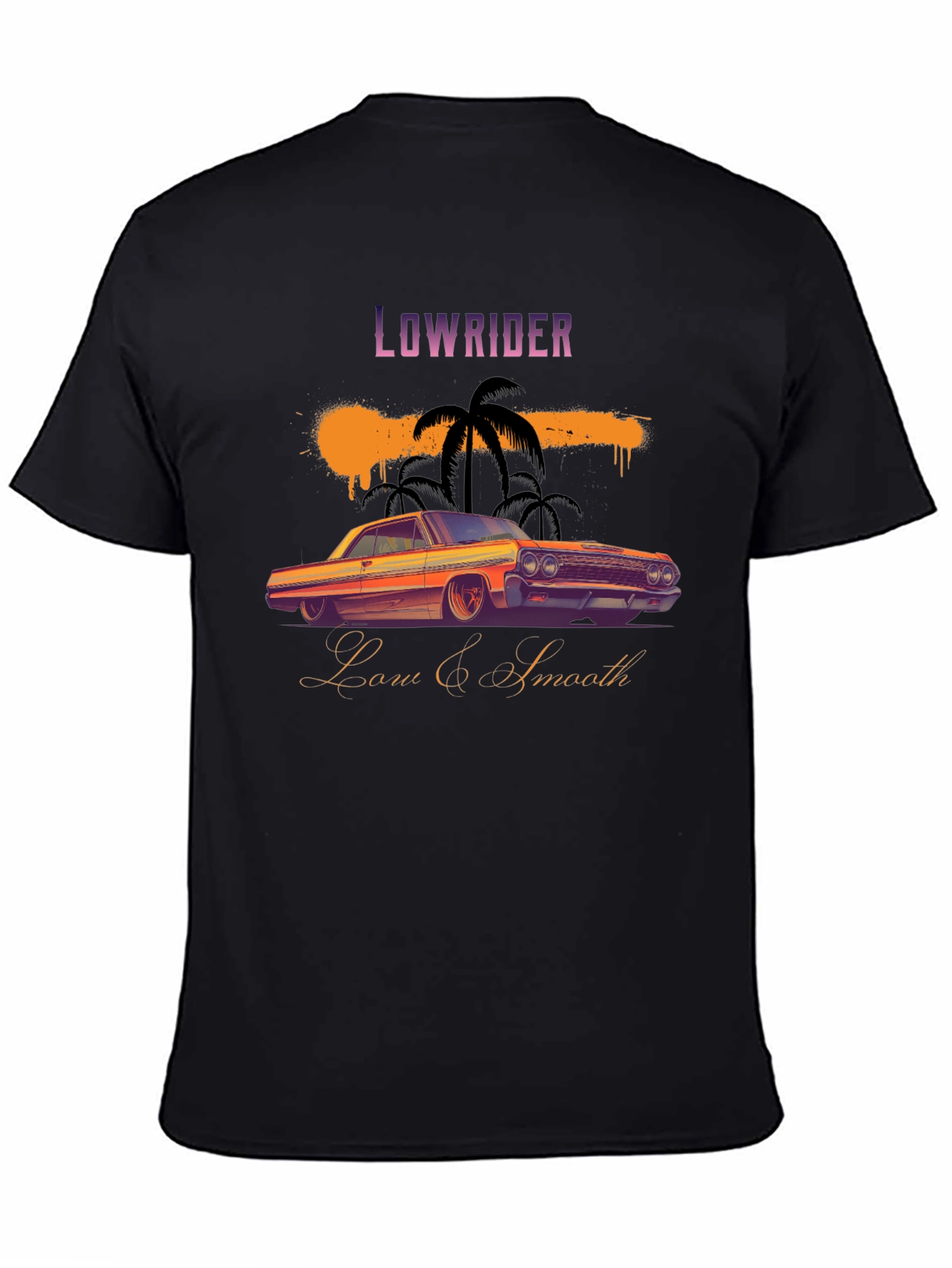 Lowrider Car Graphic T-Shirt