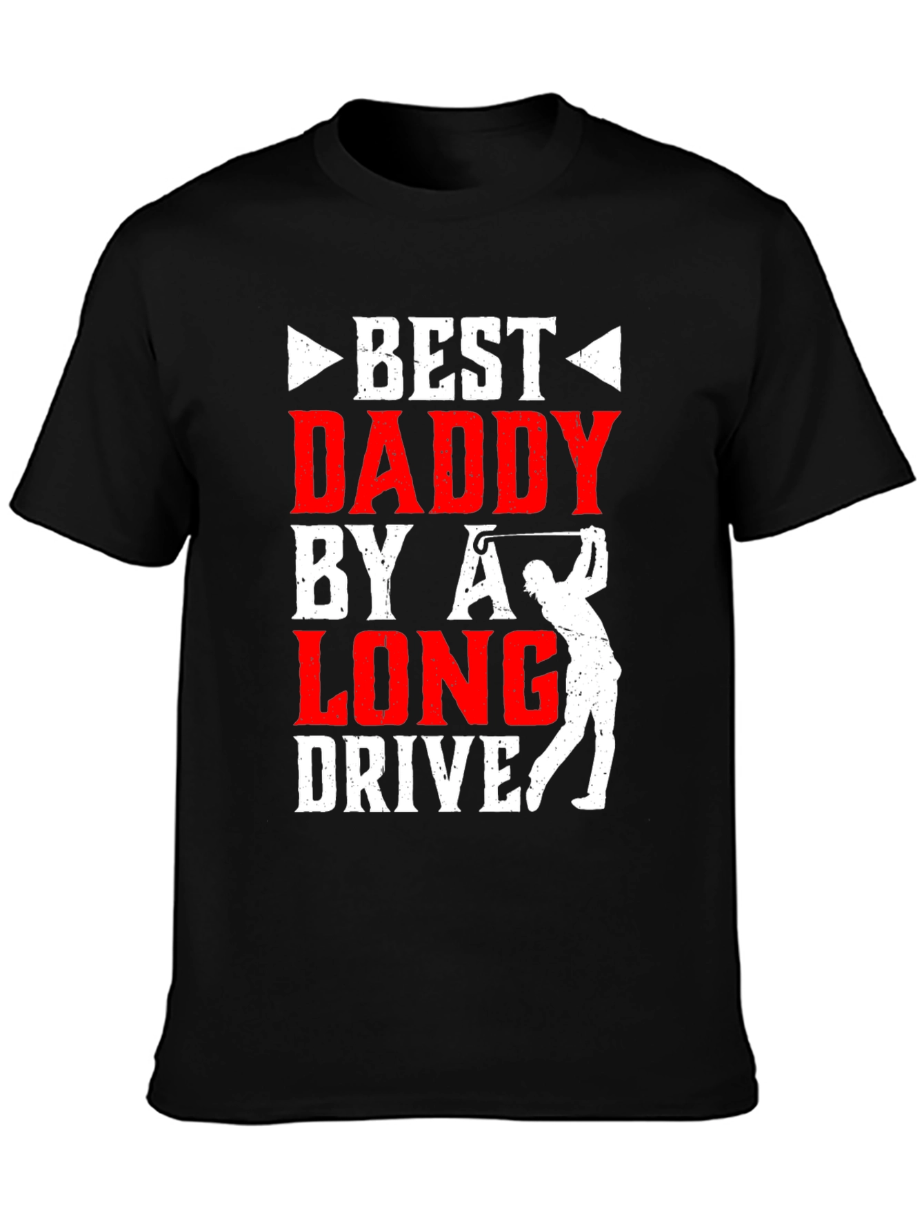Best Daddy by a Long Drive Golf T-Shirt