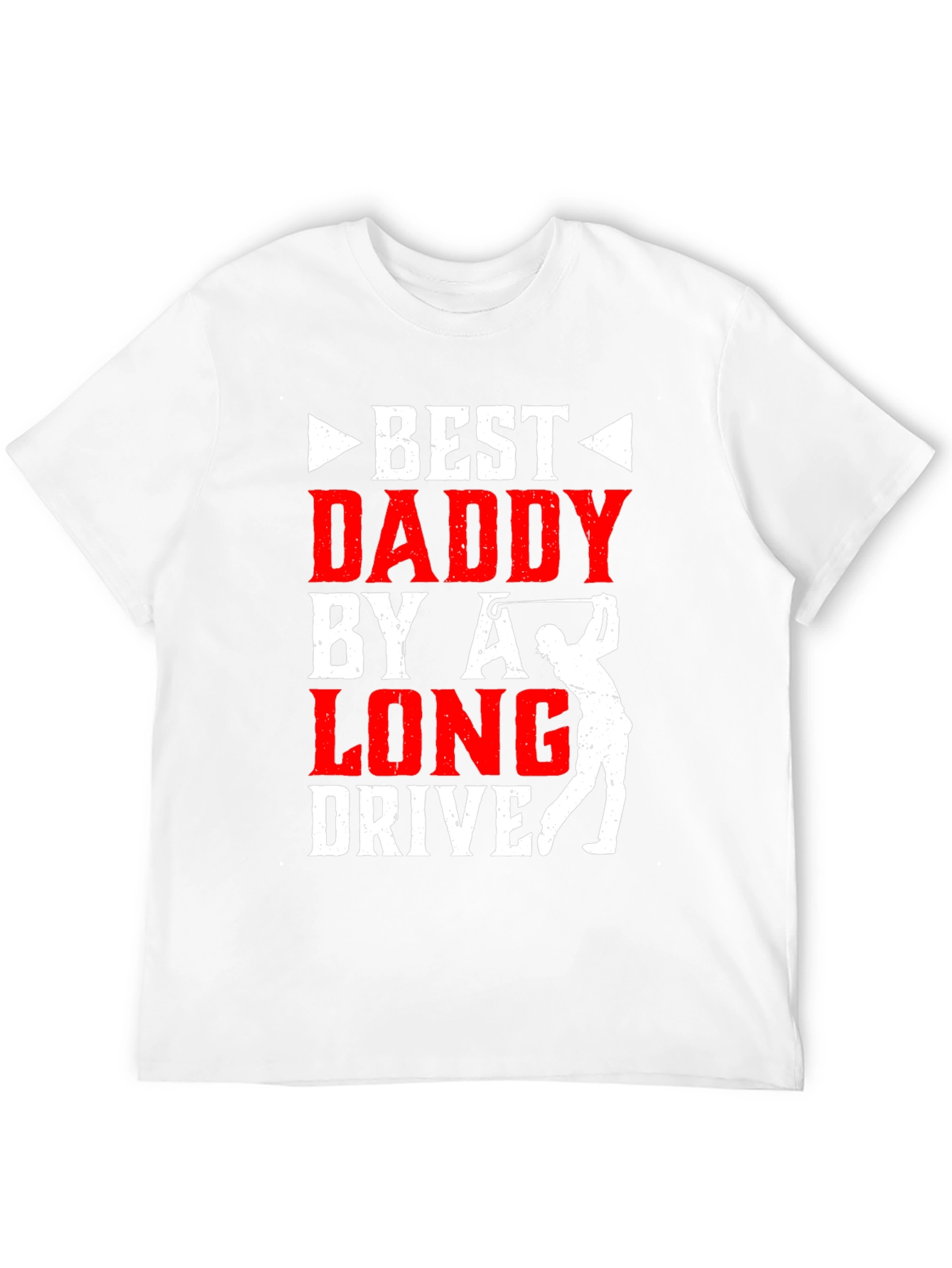 Best Daddy by a Long Drive Golf T-Shirt