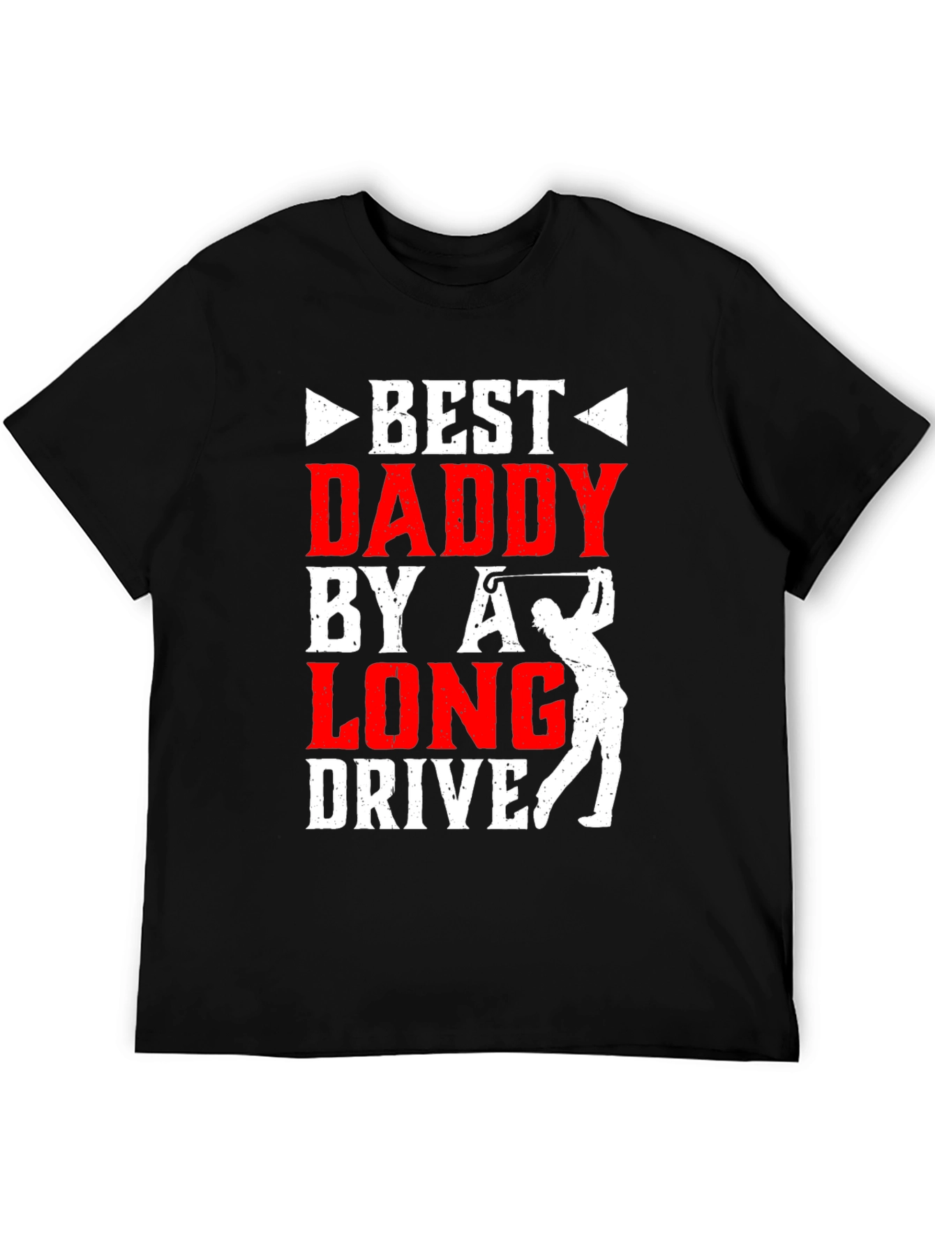 Best Daddy by a Long Drive Golf T-Shirt